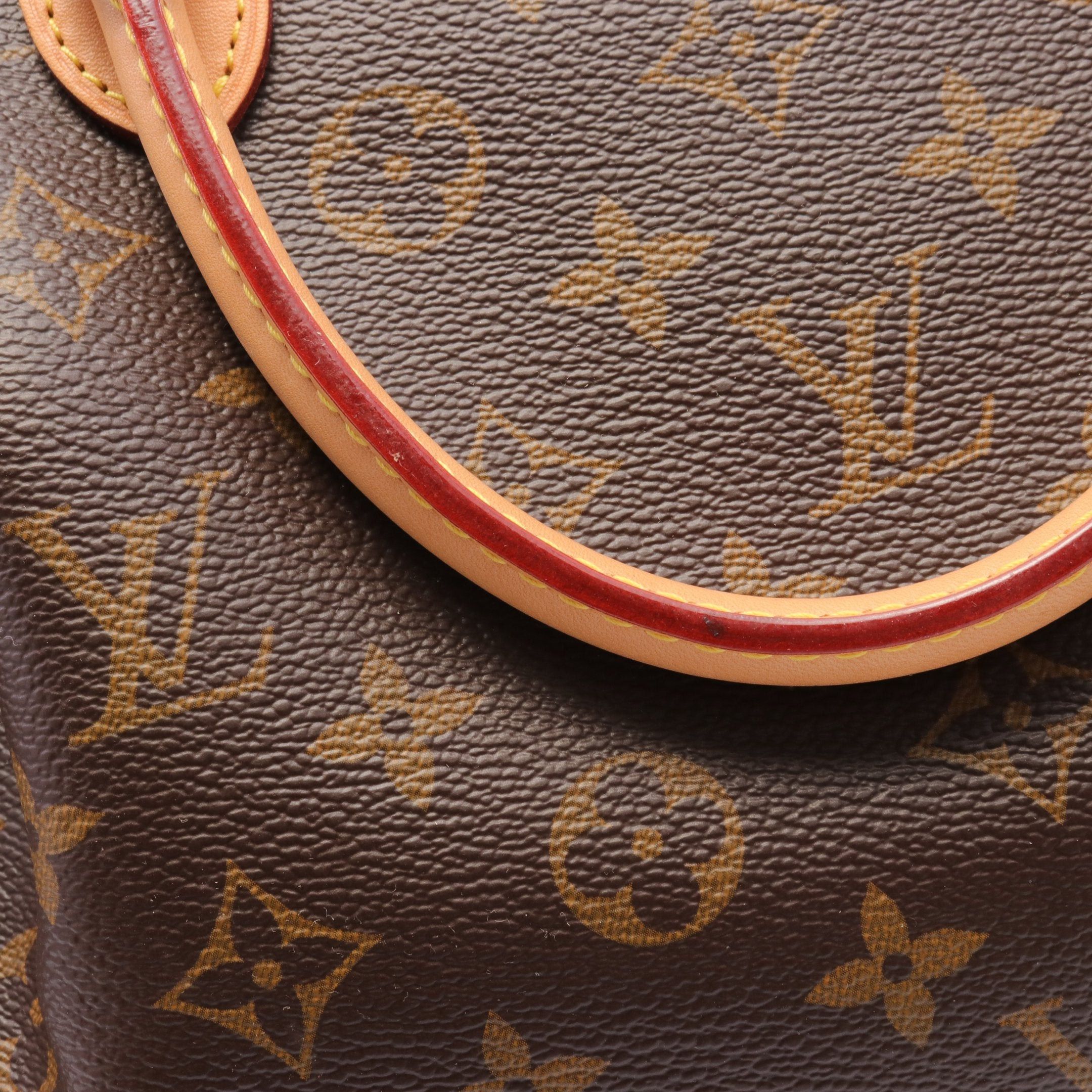 Louis Vuitton Louis Vuitton Turen Pm Monogram Handbag Leather Brown Size ONE SIZE - 8 Thumbnail