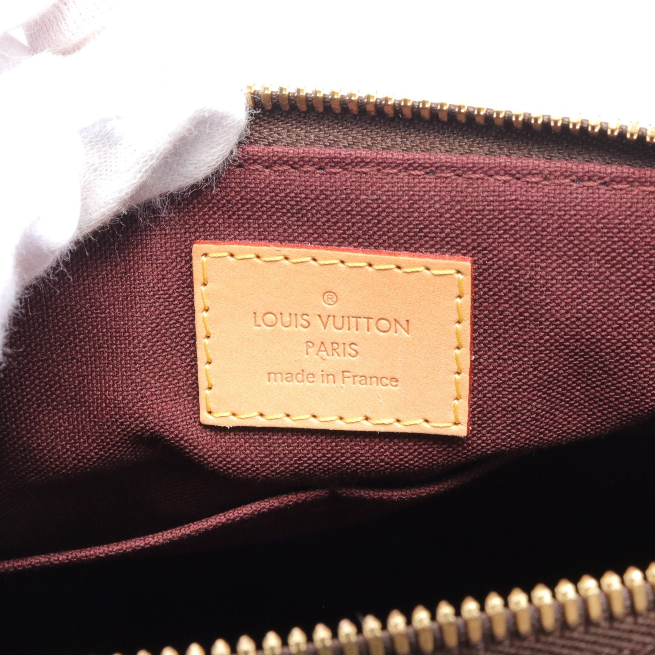Louis Vuitton Louis Vuitton Turen Pm Monogram Handbag Leather Brown Size ONE SIZE - 4 Thumbnail