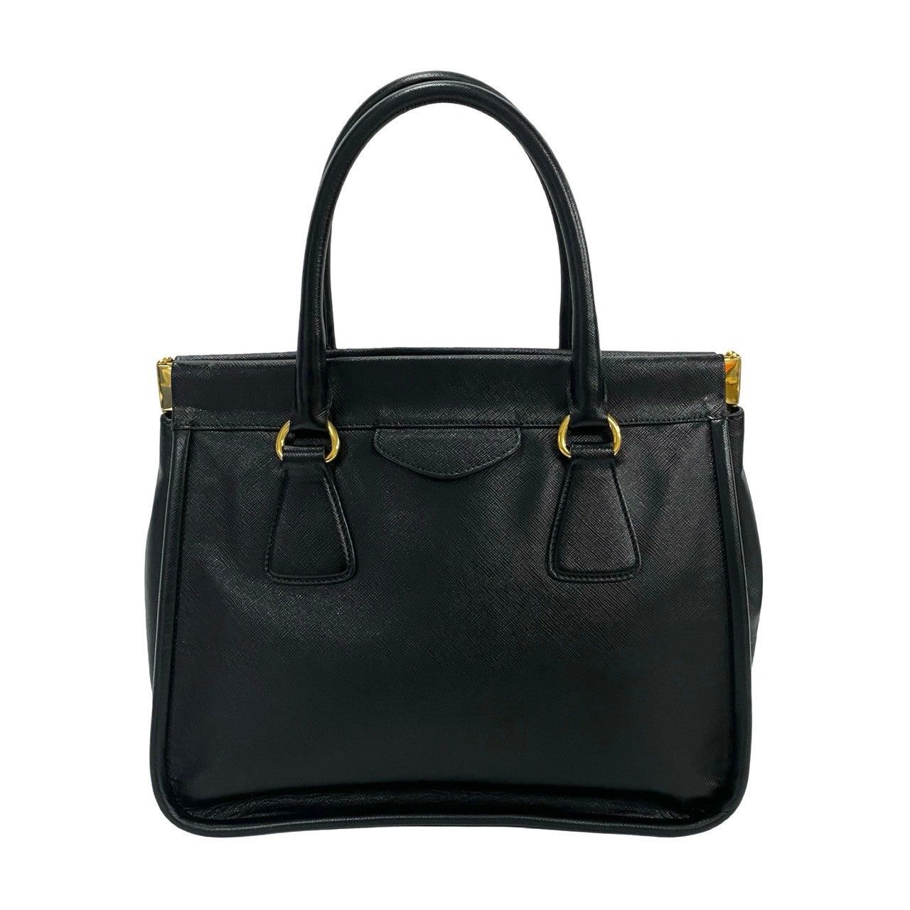 Prada Prada Handbag Black Leather Size ONE SIZE - 4 Thumbnail