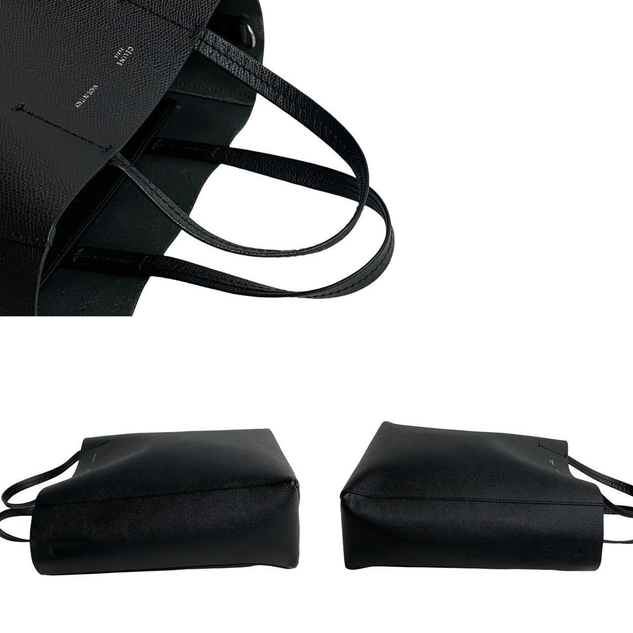 Celine Celine Shoulder Bag Black Leather Size ONE SIZE - 5 Thumbnail