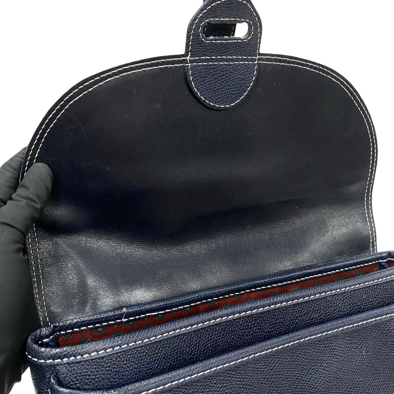 Loewe Loewe Shoulder Bag Blue Leather Size ONE SIZE - 8 Thumbnail