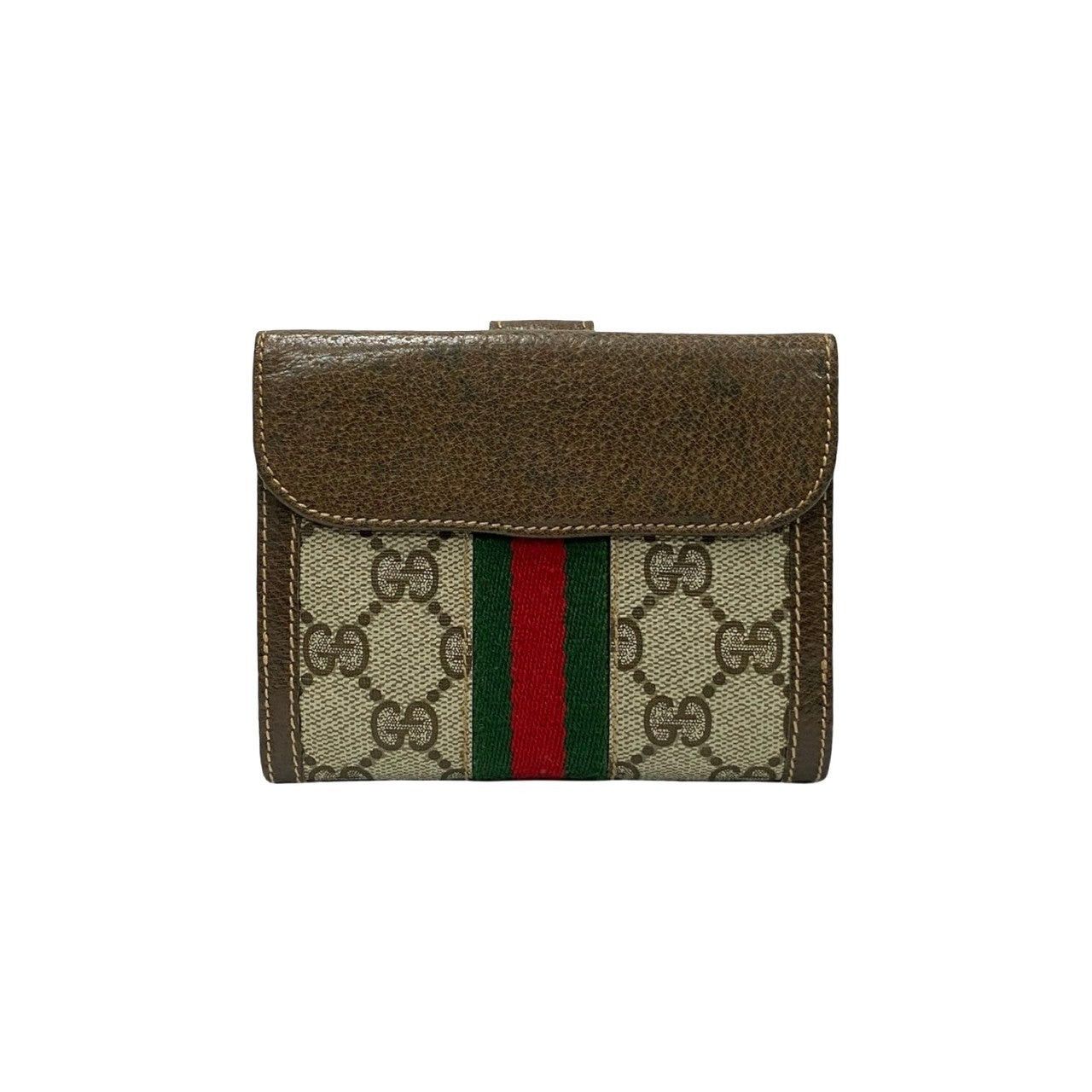 Gucci Gucci Wallet Brown Canvas Size ONE SIZE - 3 Thumbnail
