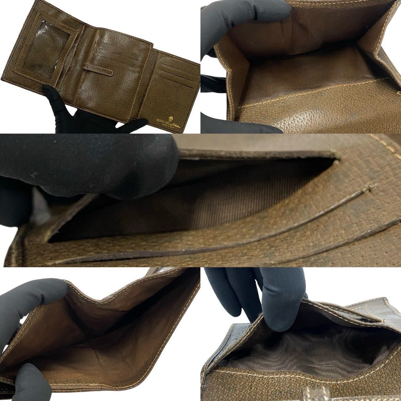 Gucci Gucci Wallet Brown Canvas Size ONE SIZE - 6 Thumbnail