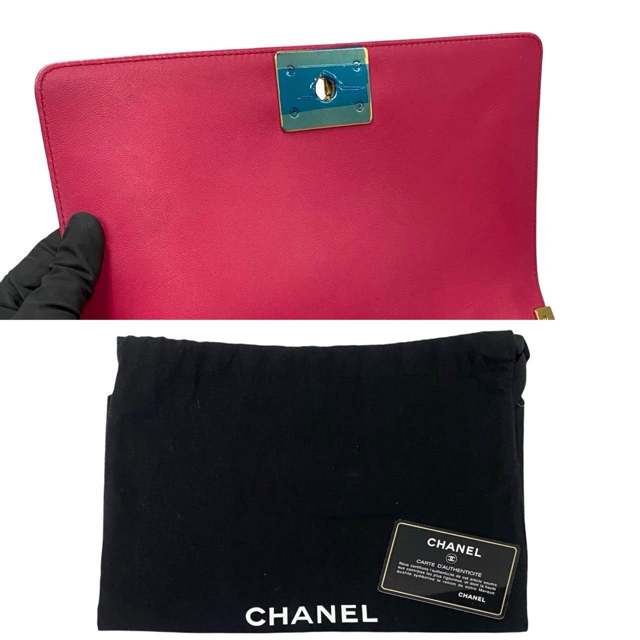 Chanel Chanel Shoulder Bag Pink Leather Size ONE SIZE - 9 Thumbnail