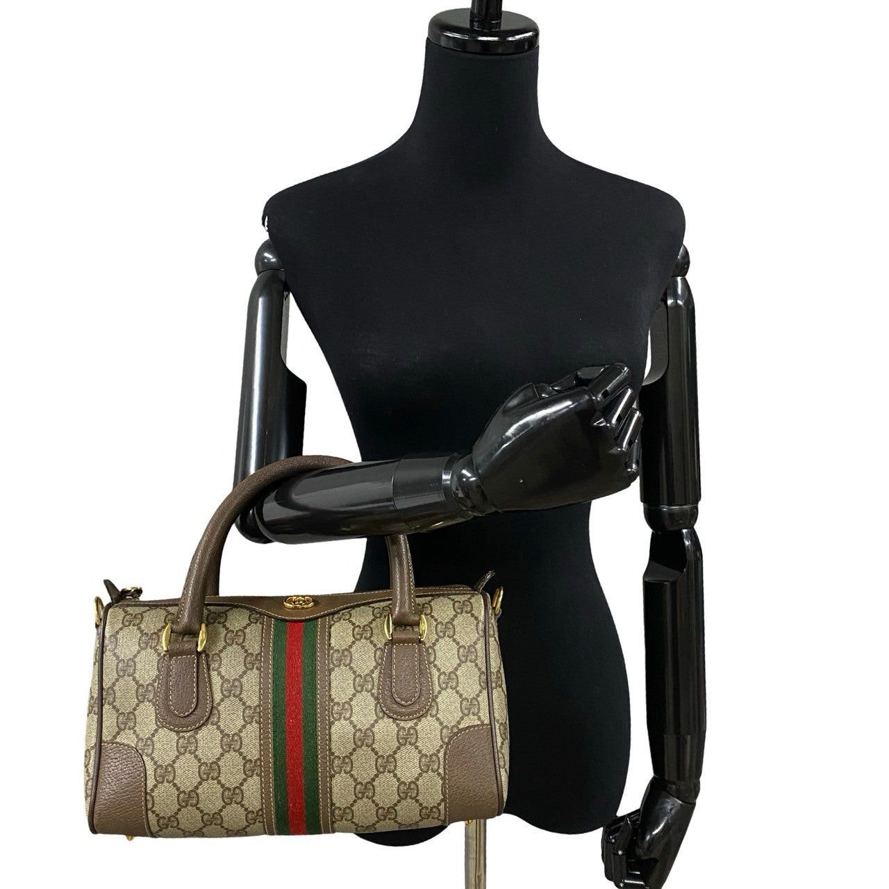 Gucci Gucci Handbag Brown Leather Size ONE SIZE - 2 Thumbnail