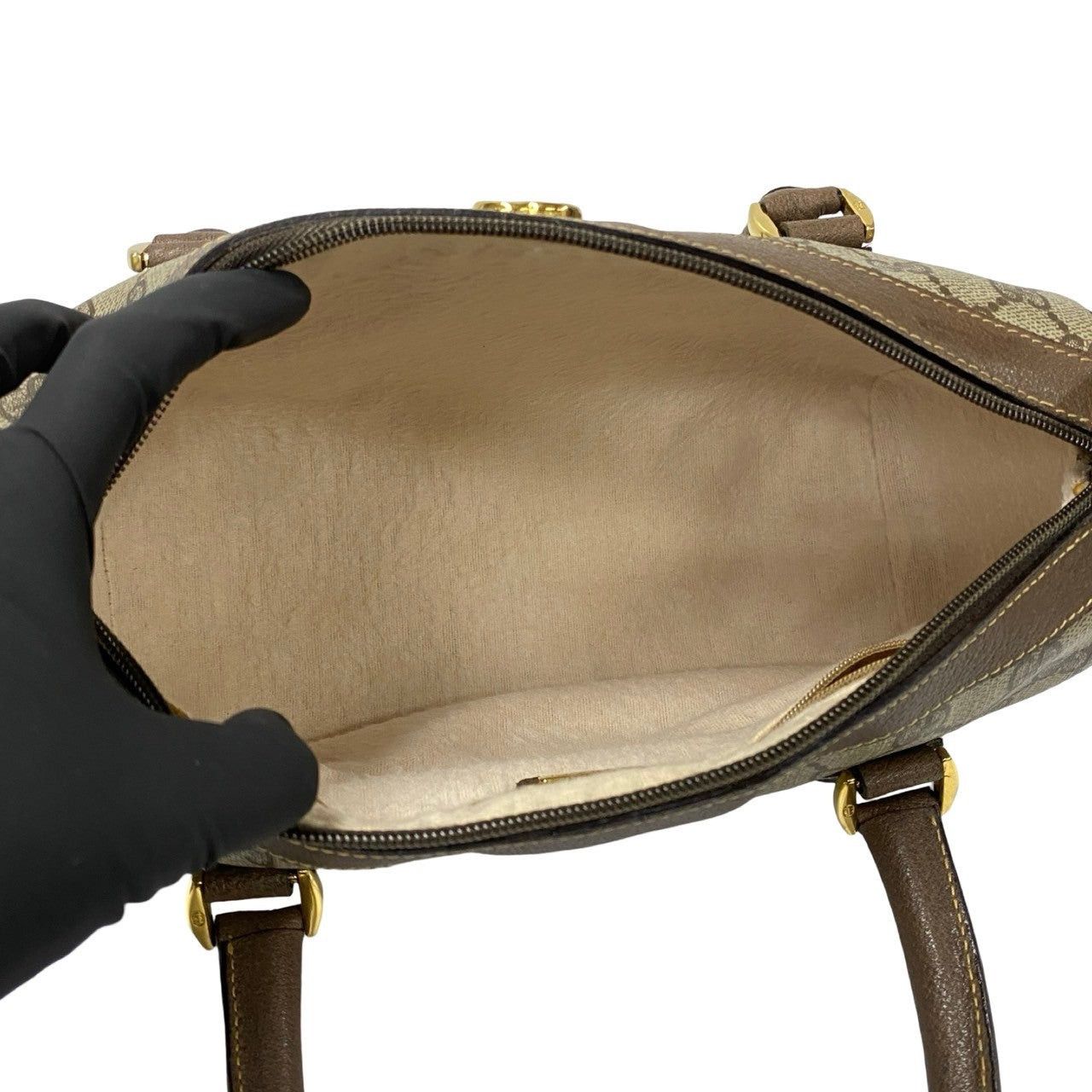 Gucci Gucci Handbag Brown Leather Size ONE SIZE - 8 Thumbnail