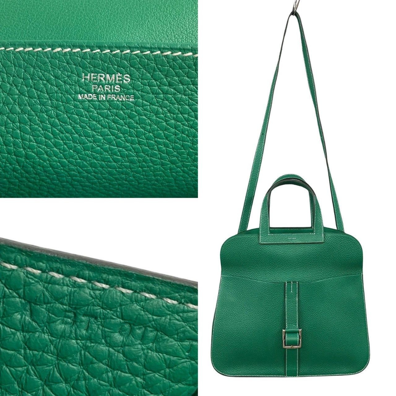 Hermes Hermes Shoulder Bag Green Size ONE SIZE - 3 Thumbnail