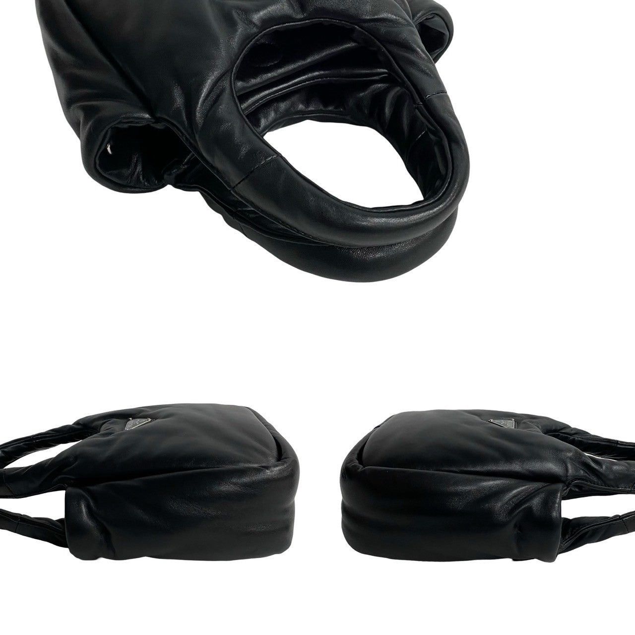 Prada Prada Shoulder Bag Black Leather Size ONE SIZE - 5 Thumbnail