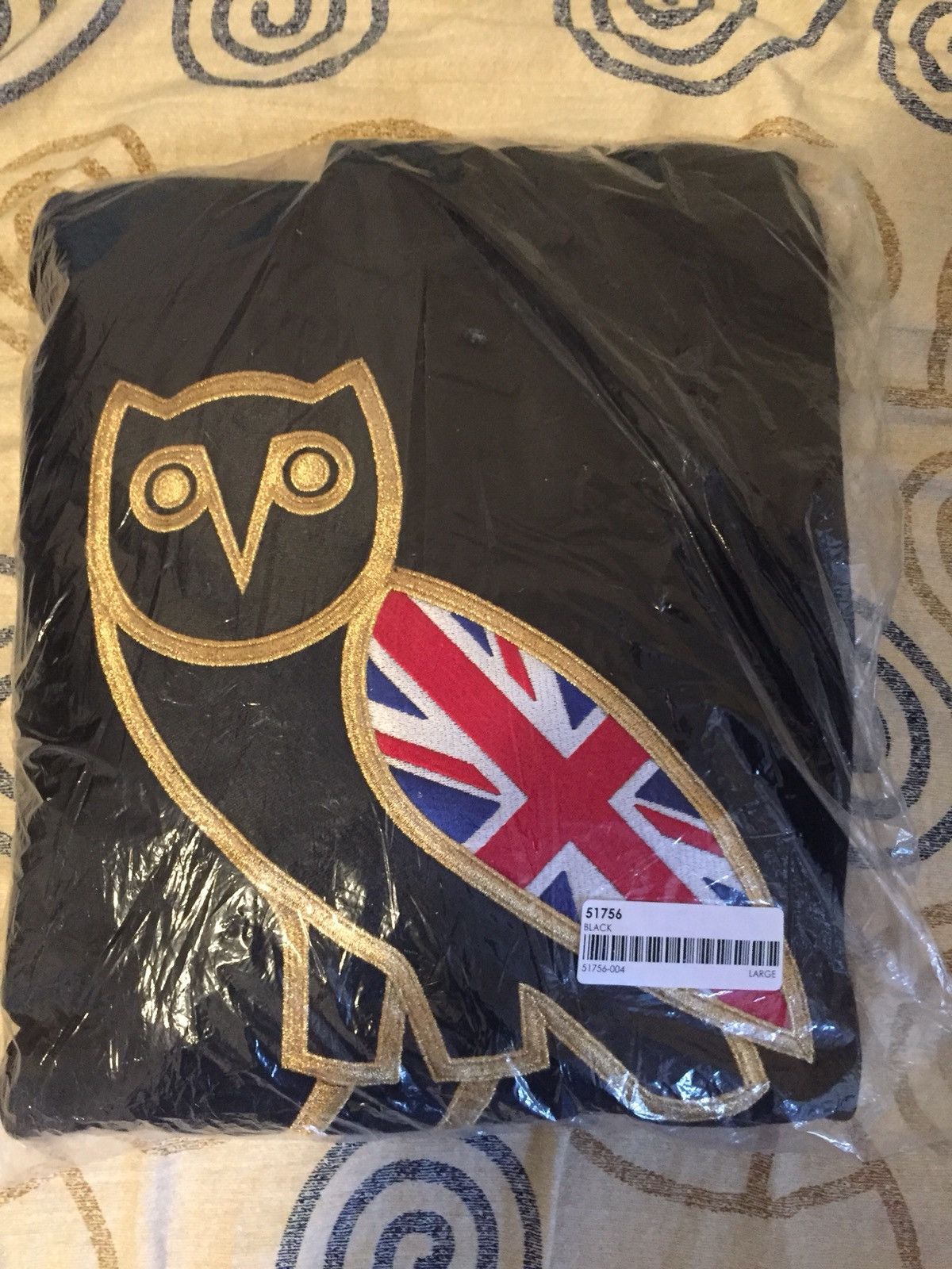 OVO London UK flag owl store hoodie