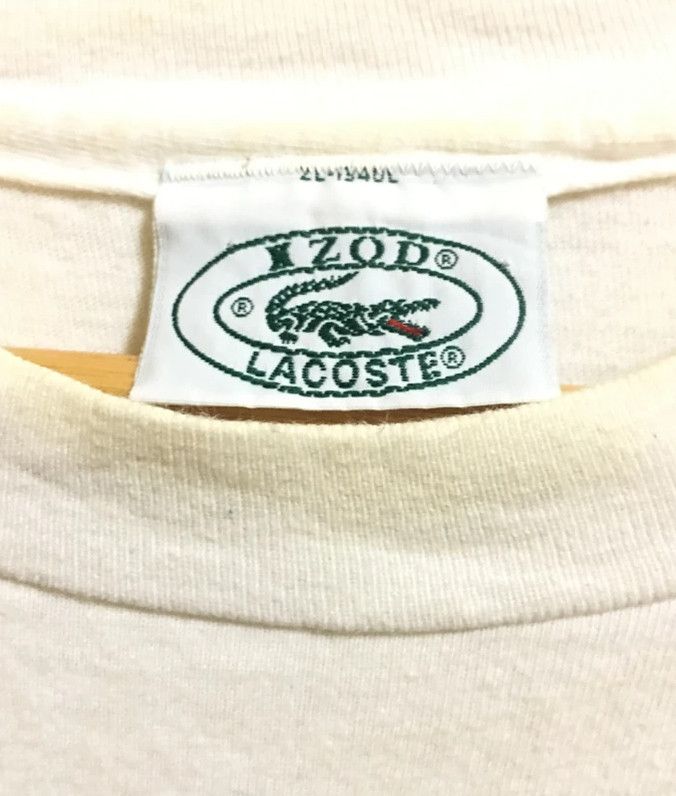 Lacoste Vintage 1990 Copyright Lacoste izod t shirt Size US M / EU 48-50 / 2 - 6 Thumbnail