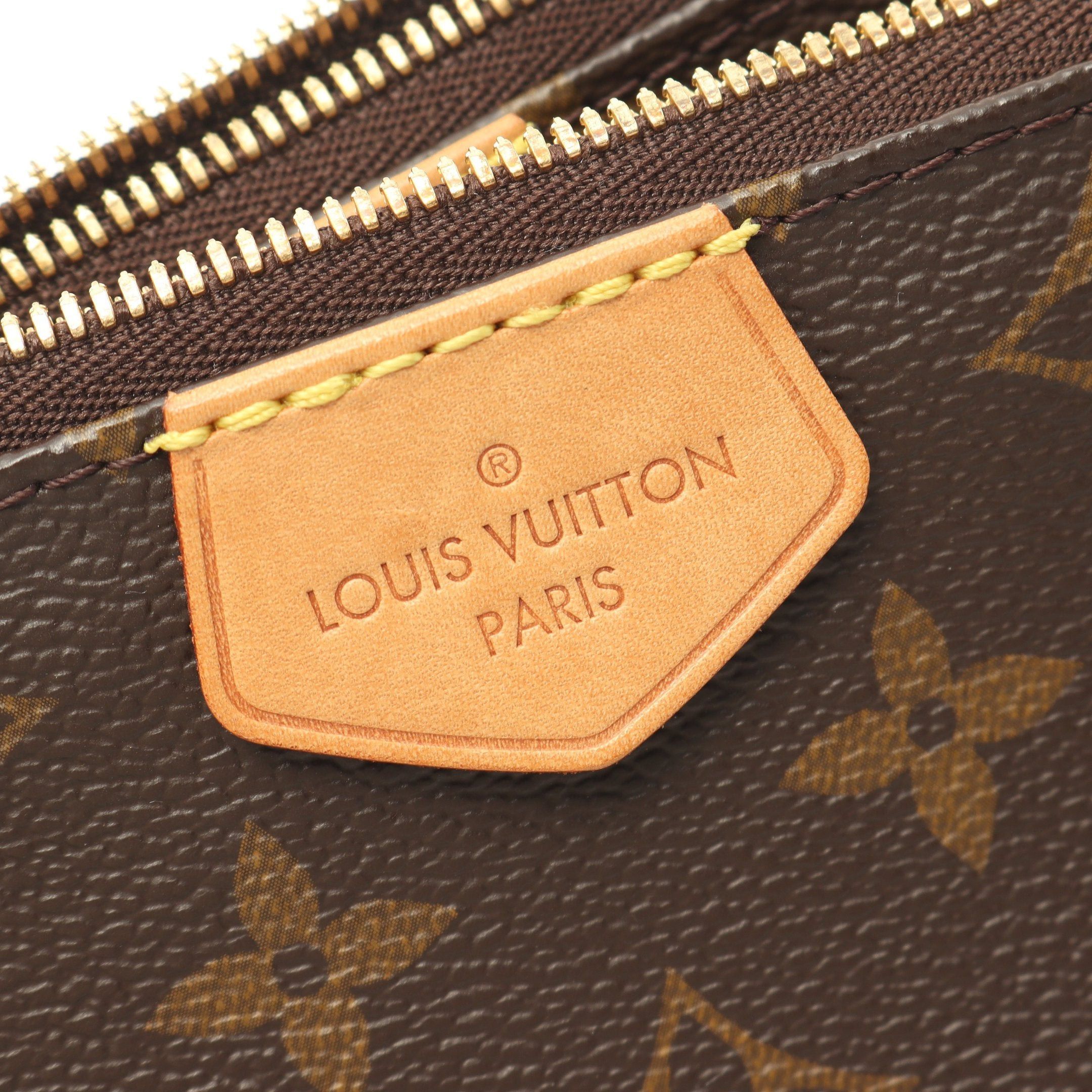Louis Vuitton Louis Vuitton Multy Pochette Accessoires Monogram Rose Claire Shoulder Bag Leather Brown Pink Size ONE SIZE - 5 Thumbnail