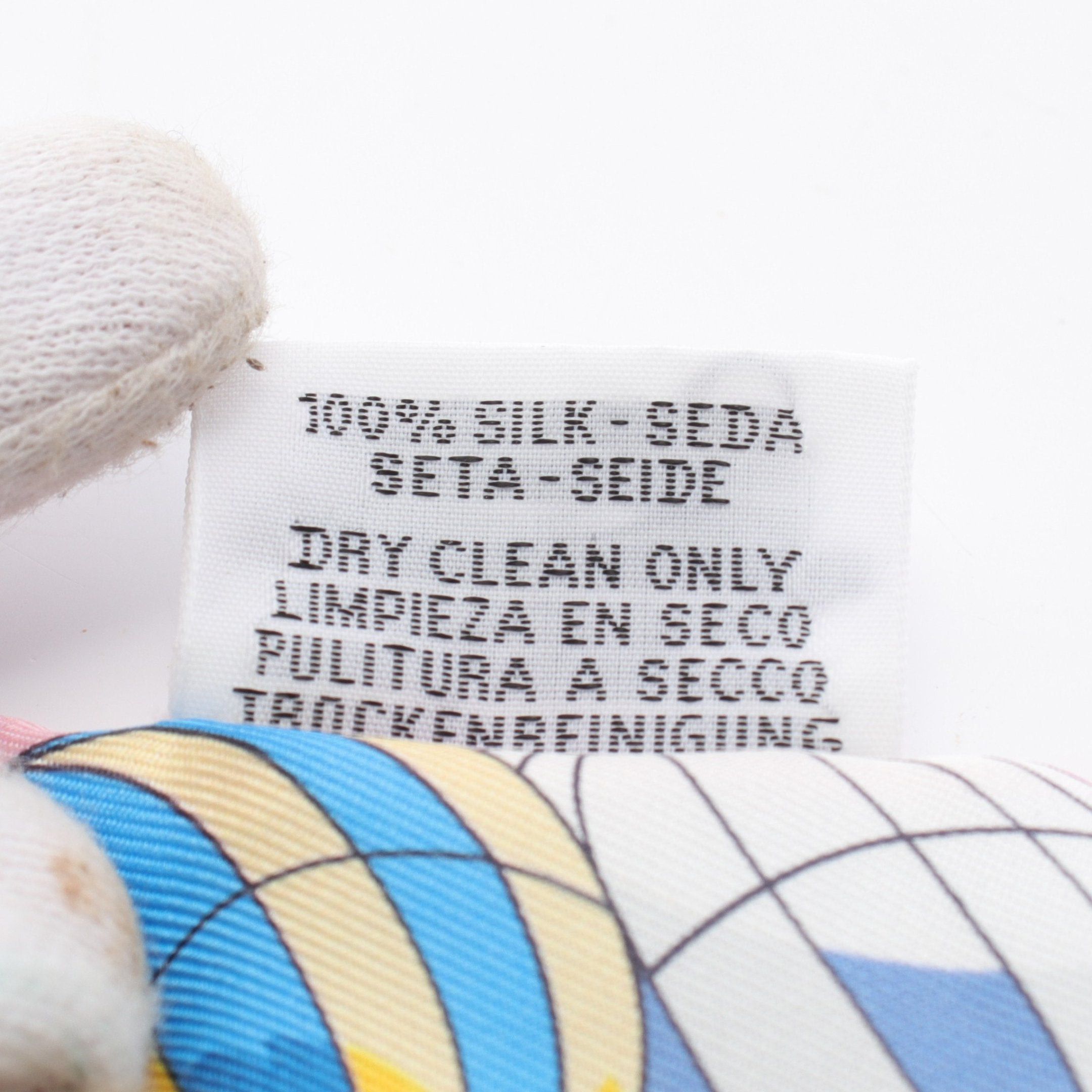 Hermes Hermes Twilly Les Folies Du Ciel Ribbon Scarf Silk Pink Multicolor Size ONE SIZE - 3 Thumbnail