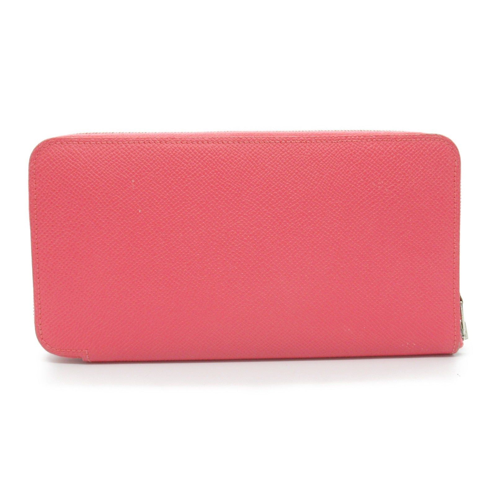 Hermes Hermes Azap Silk In Long Rose Azalea Round Zipper Wallet Leather Veau Epsom Pink Silver Hardware X Stamp Size ONE SIZE - 2 Thumbnail