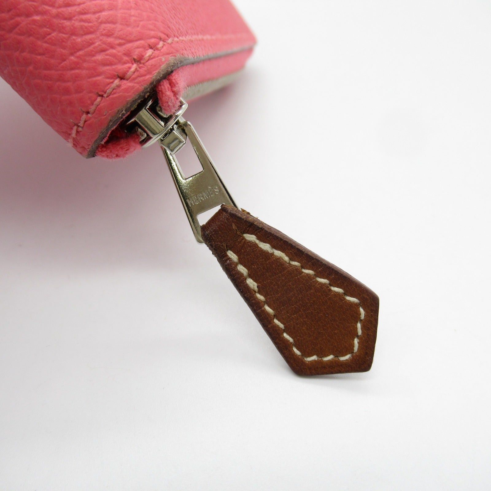 Hermes Hermes Azap Silk In Long Rose Azalea Round Zipper Wallet Leather Veau Epsom Pink Silver Hardware X Stamp Size ONE SIZE - 9 Thumbnail