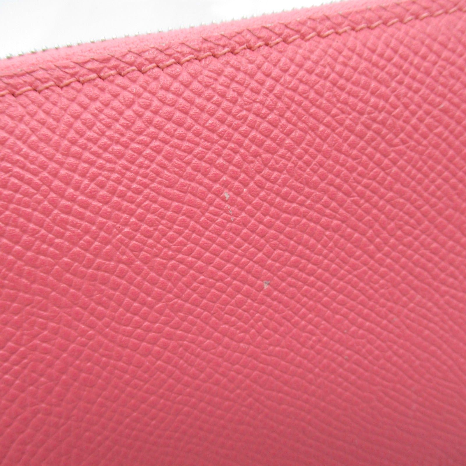 Hermes Hermes Azap Silk In Long Rose Azalea Round Zipper Wallet Leather Veau Epsom Pink Silver Hardware X Stamp Size ONE SIZE - 12 Thumbnail