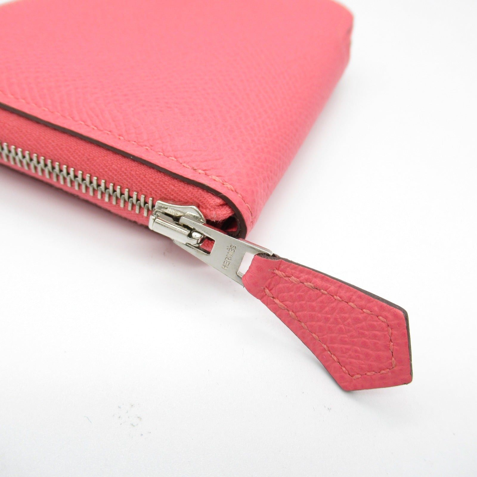 Hermes Hermes Azap Card Case Rose Azalea Leather Veau Epsom Pink Silver Hardware D Stamp Size ONE SIZE - 8 Thumbnail