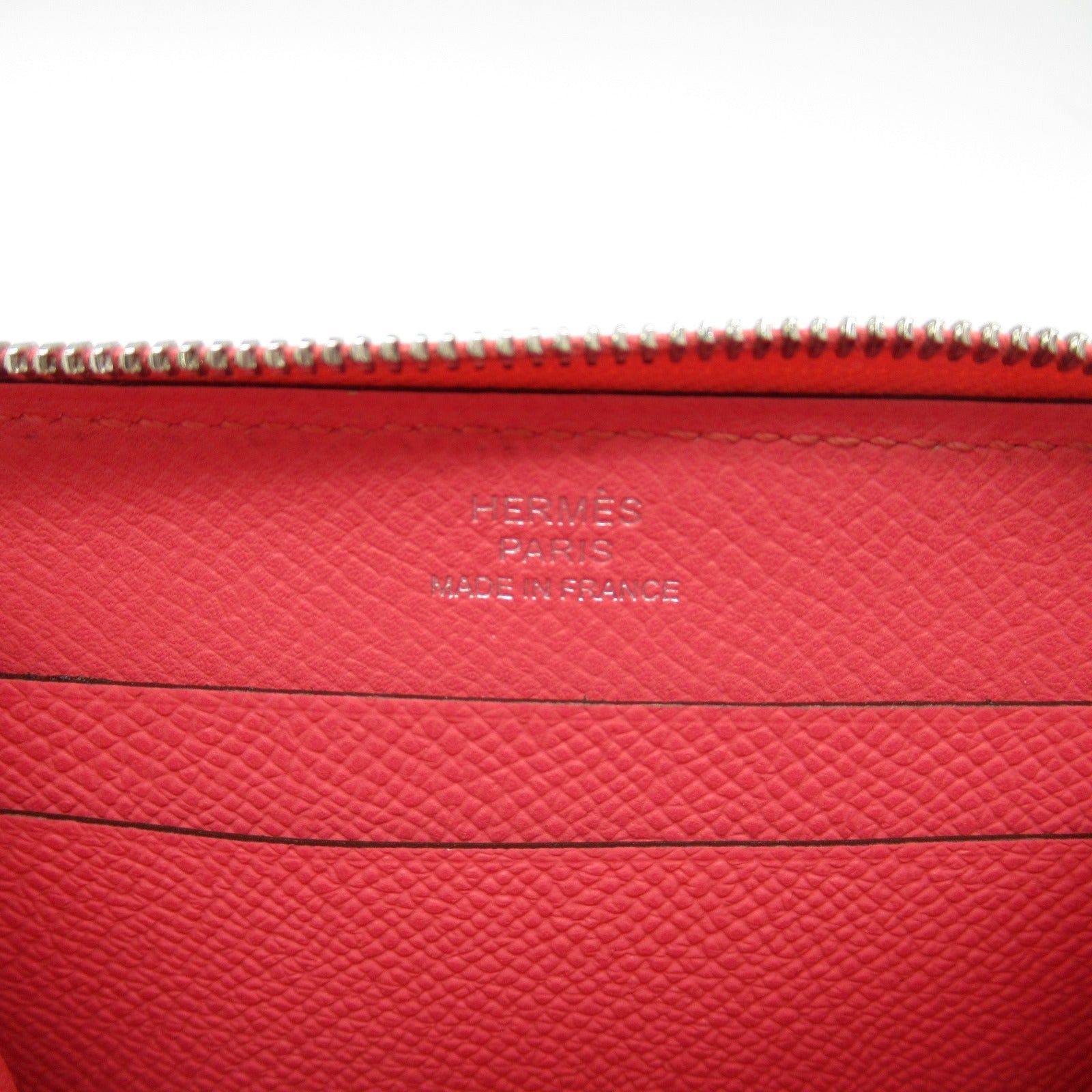 Hermes Hermes Azap Card Case Rose Azalea Leather Veau Epsom Pink Silver Hardware D Stamp Size ONE SIZE - 6 Thumbnail