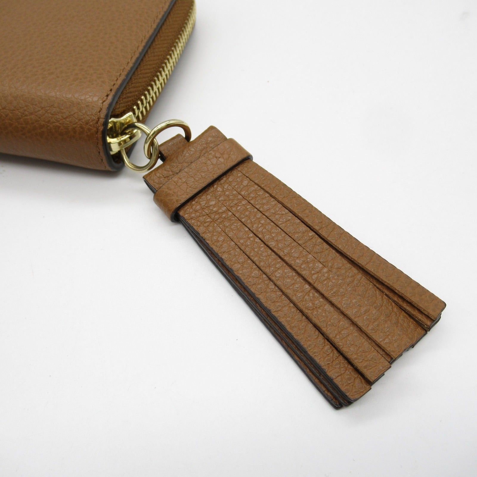 Furla Furla Round Wallet Zipper Leather Brown Size ONE SIZE - 7 Thumbnail