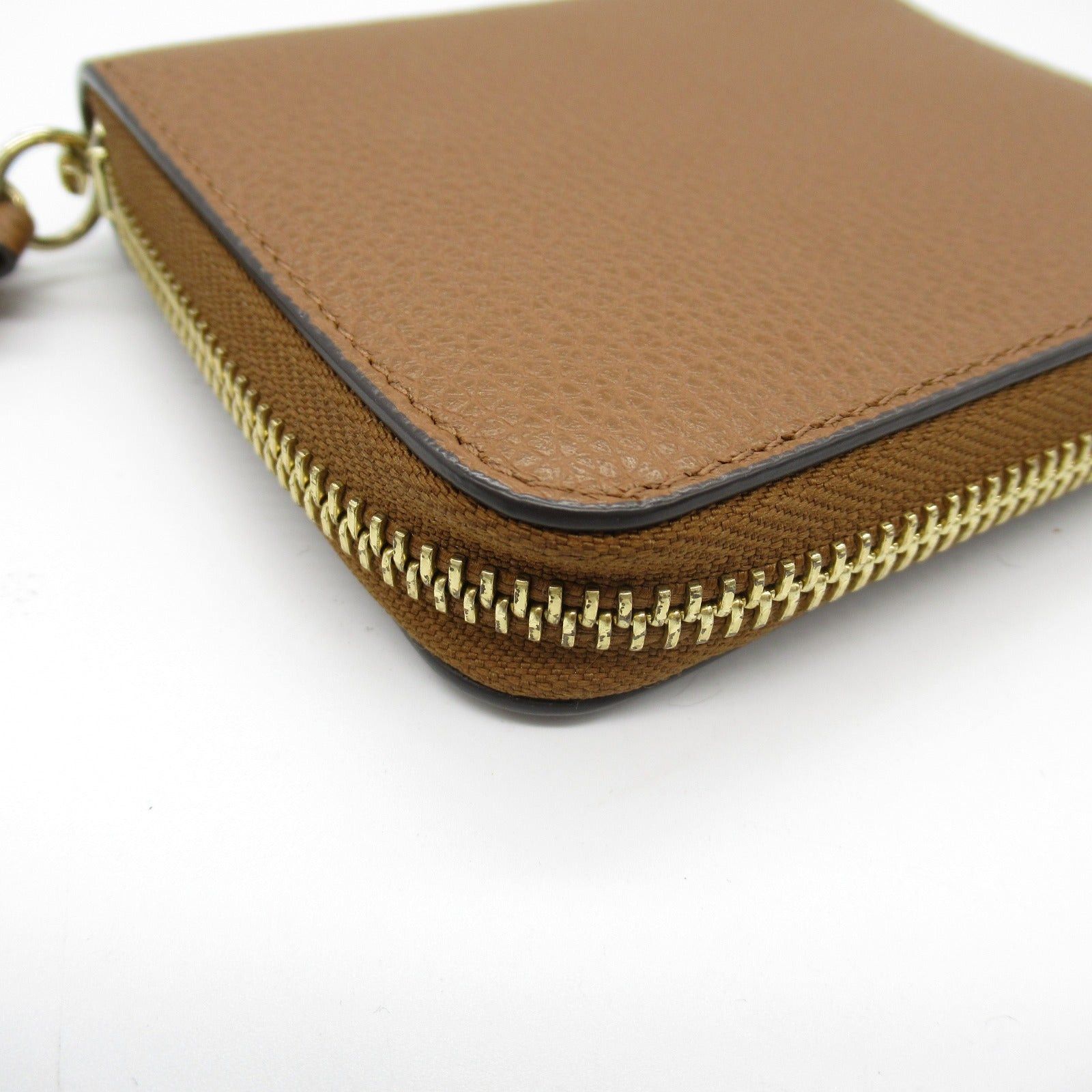 Furla Furla Round Wallet Zipper Leather Brown Size ONE SIZE - 8 Thumbnail