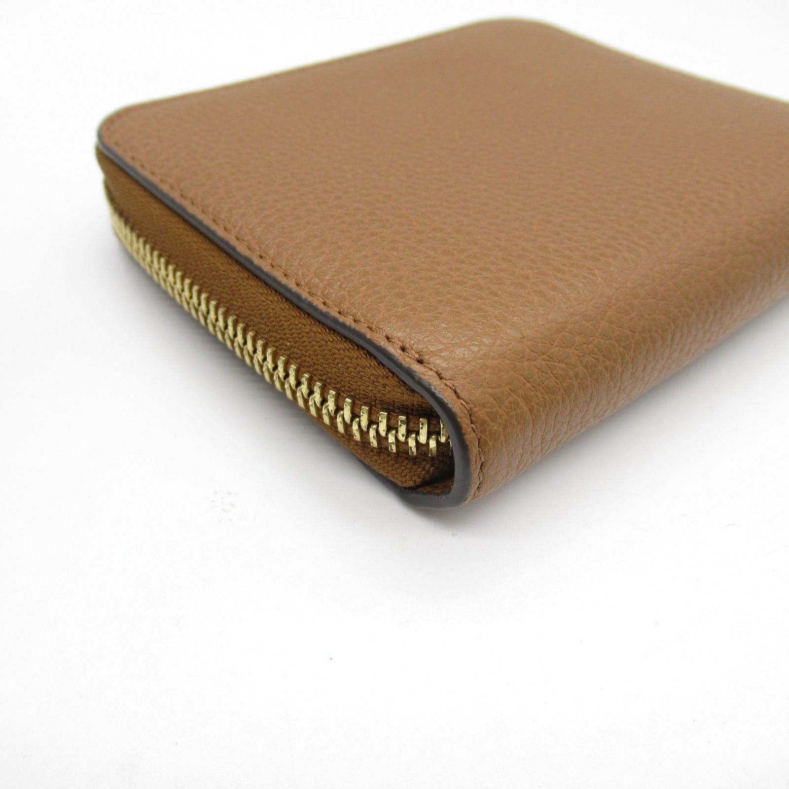 Furla Furla Round Wallet Zipper Leather Brown Size ONE SIZE - 9 Thumbnail