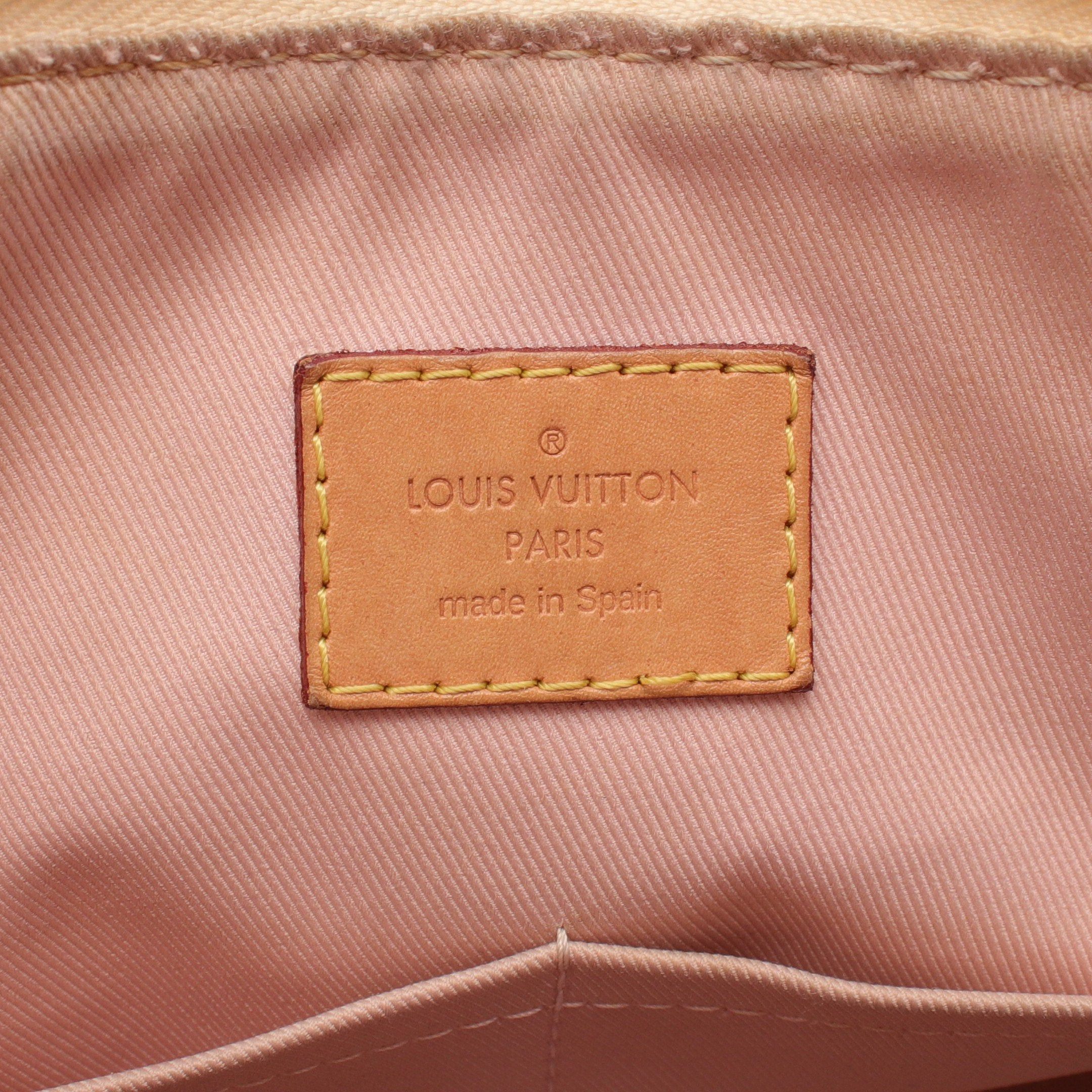 Louis Vuitton Louis Vuitton Lymington Damier Azur Handbag Leather White Size ONE SIZE - 4 Thumbnail