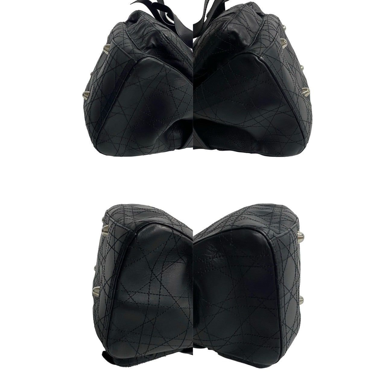Dior Dior Handbag Black Leather Size ONE SIZE - 7 Thumbnail