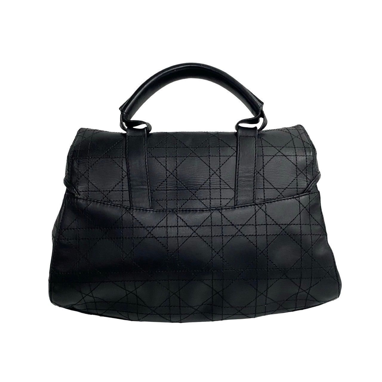 Dior Dior Handbag Black Leather Size ONE SIZE - 4 Thumbnail