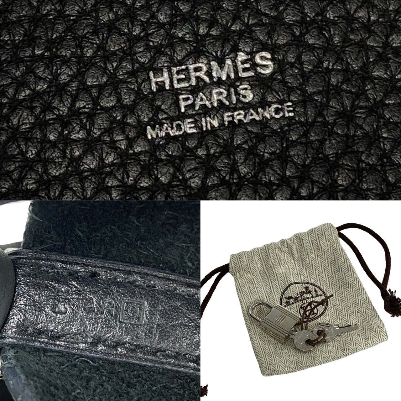 Hermes Hermes Handbag Black Size ONE SIZE - 3 Thumbnail