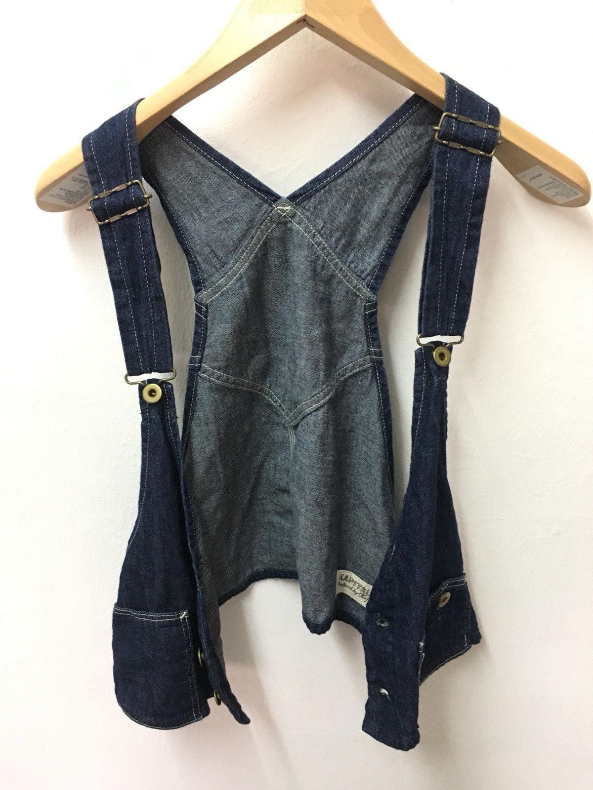 Kapital × Kapital Kountry kapital Bluehanded Denim vest Size US S / EU 44-46 / 1 - 4 Thumbnail
