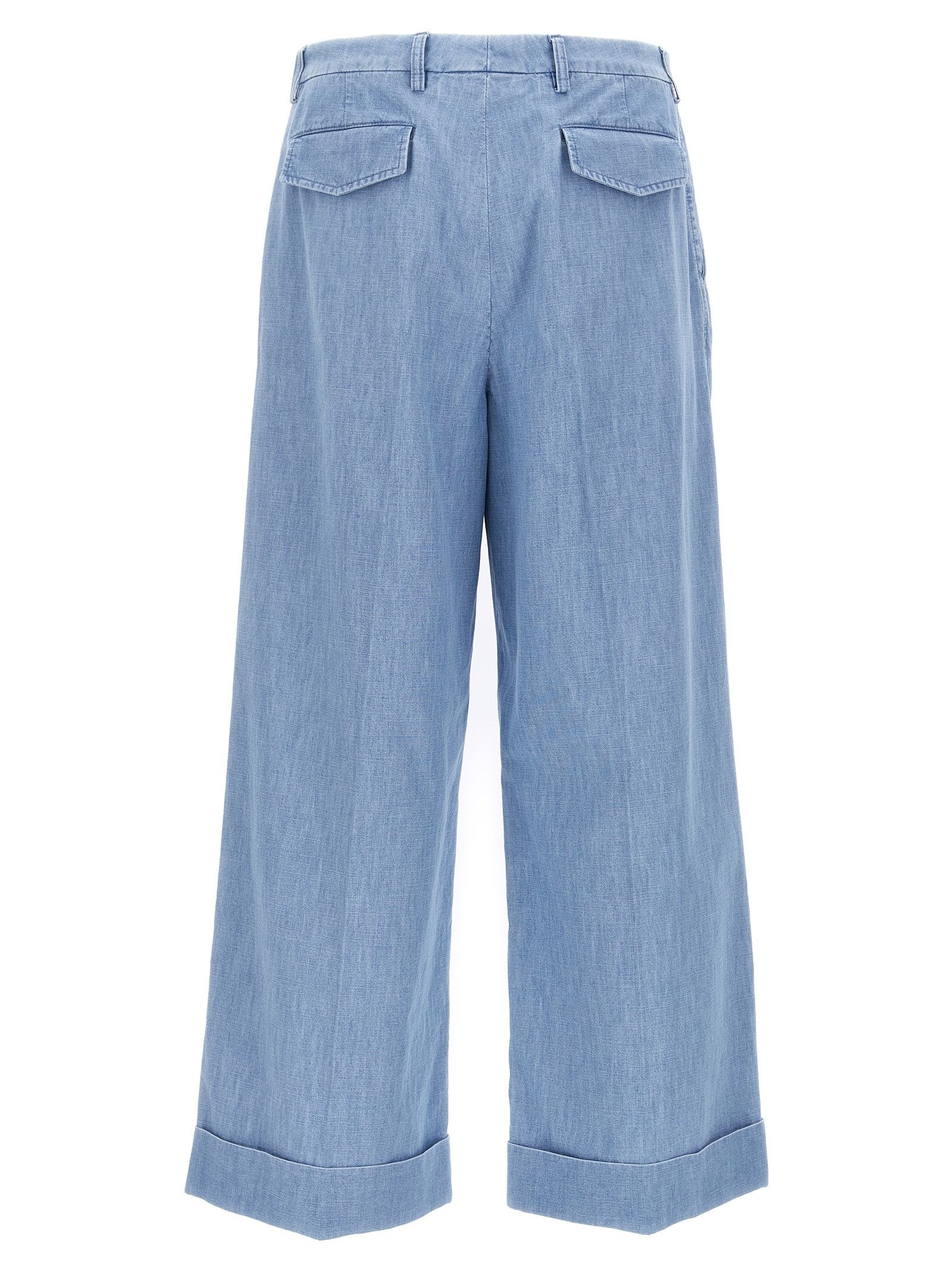 Valentino Valentino Garavani Turn-Up Jeans Size US 34 / EU 50 - 2 Thumbnail