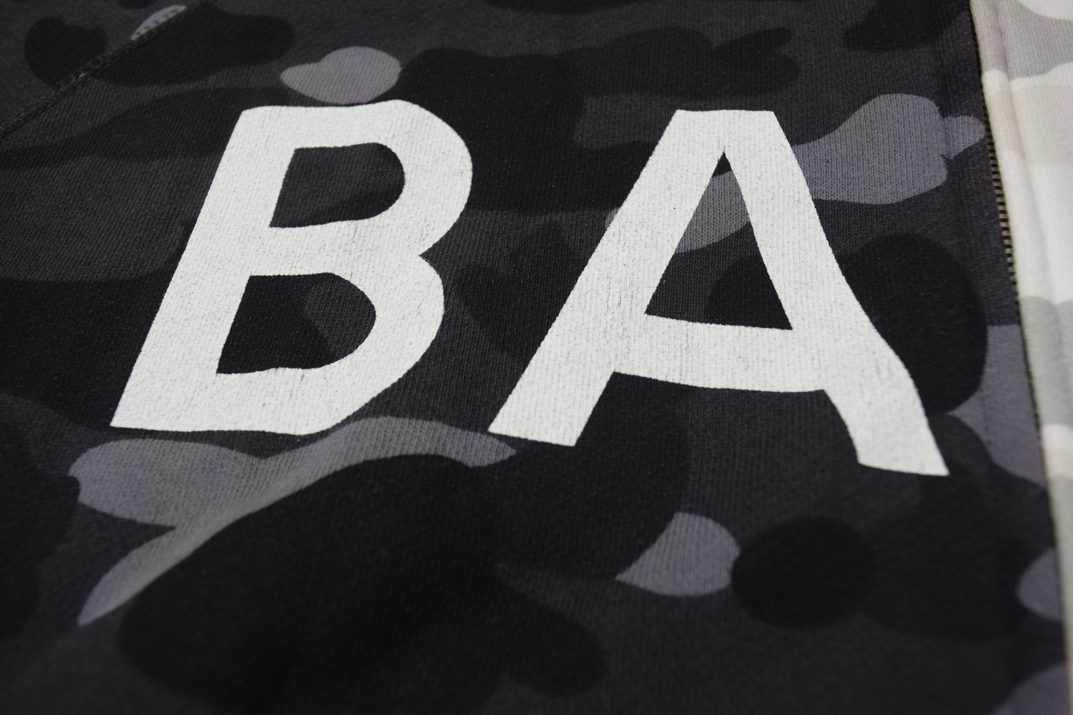 Bape Og Bape Full Zip Full Split Camo Black White Size Medium Size US M / EU 48-50 / 2 - 7 Thumbnail