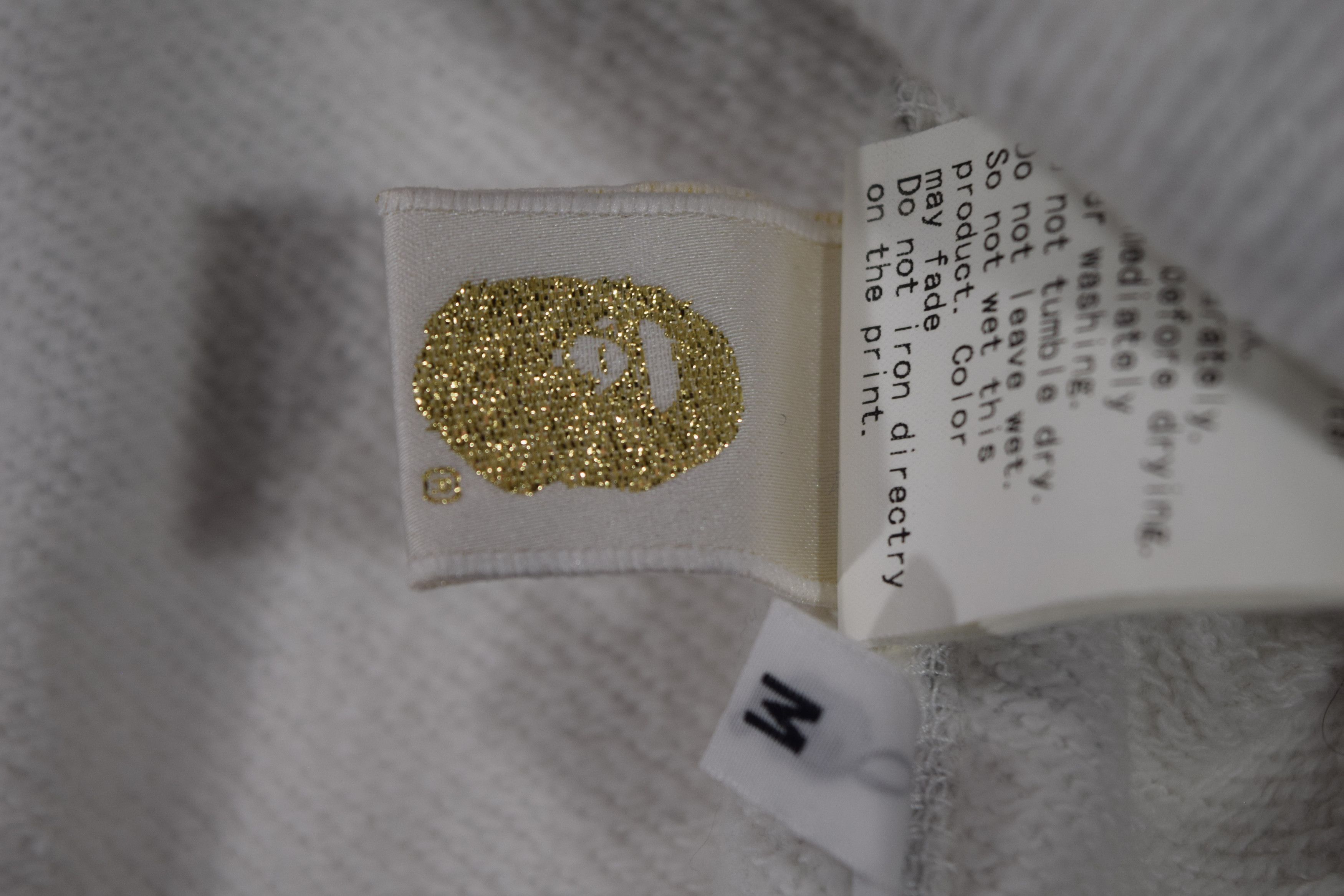 Bape Og Bape Full Zip Full Split Camo Black White Size Medium Size US M / EU 48-50 / 2 - 12 Thumbnail