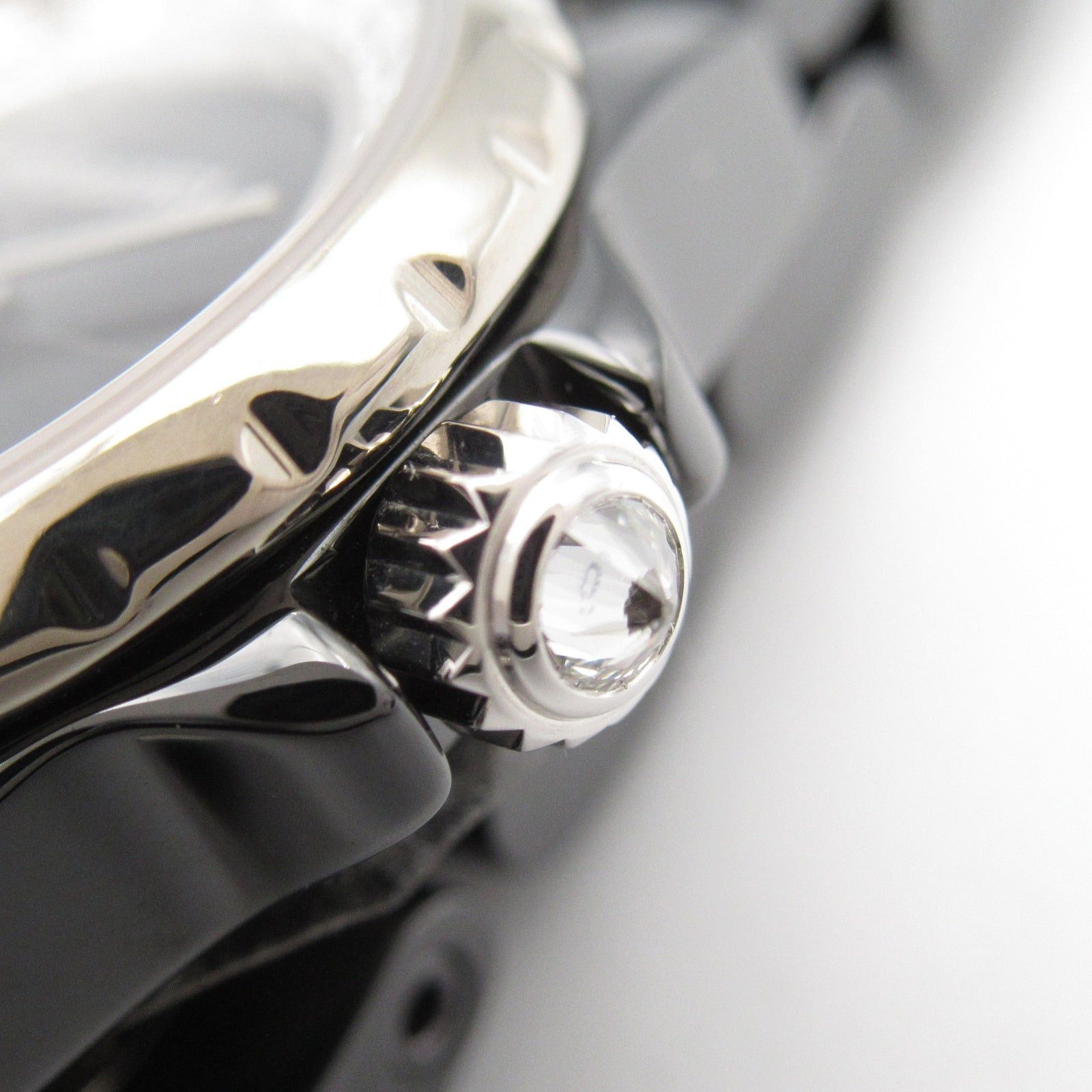 Chanel Chanel Mademoiselle J12/Xs Women Watch Quartz K18Wg (White Gold) Ceramic Black Size ONE SIZE - 7 Thumbnail