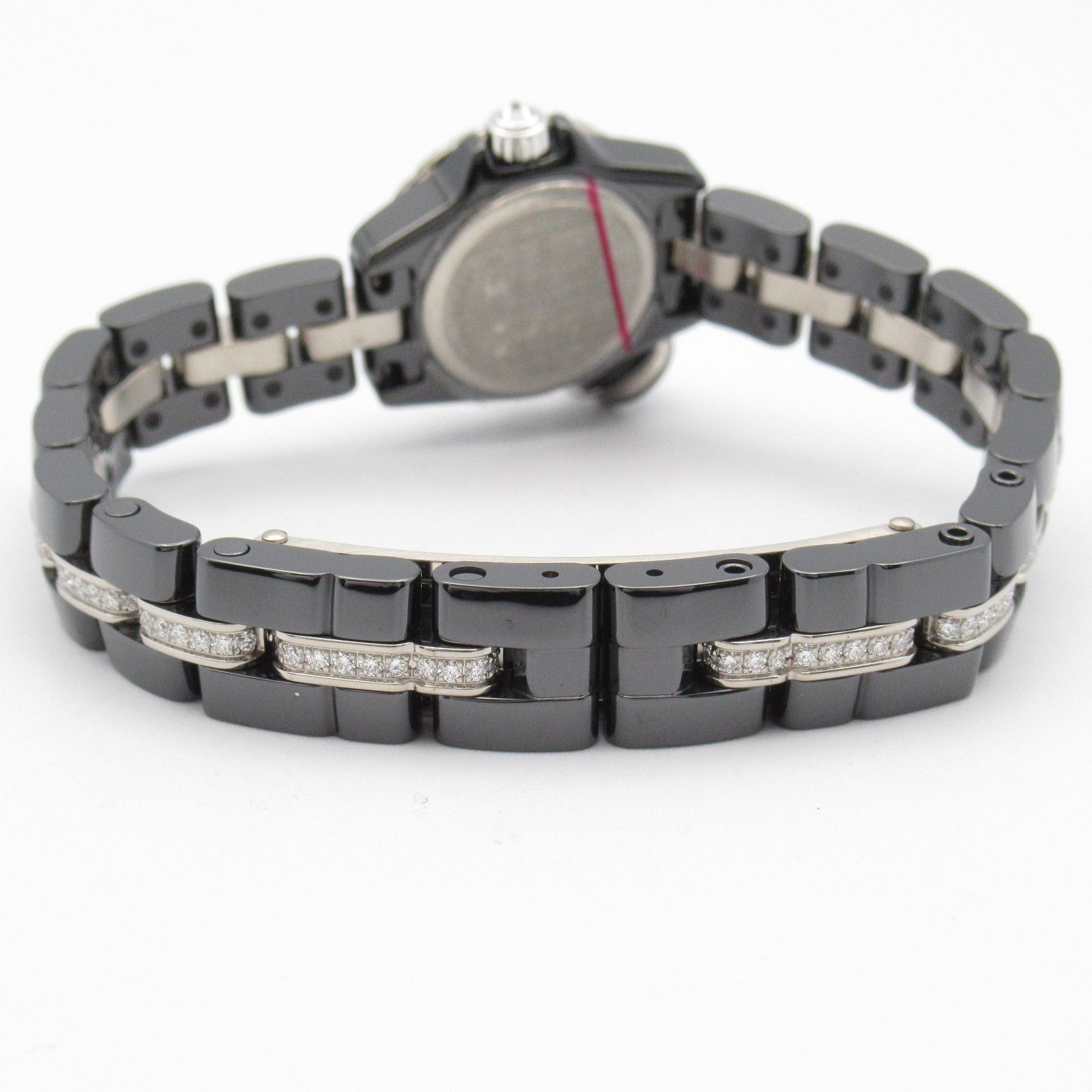 Chanel Chanel Mademoiselle J12/Xs Women Watch Quartz K18Wg (White Gold) Ceramic Black Size ONE SIZE - 4 Thumbnail