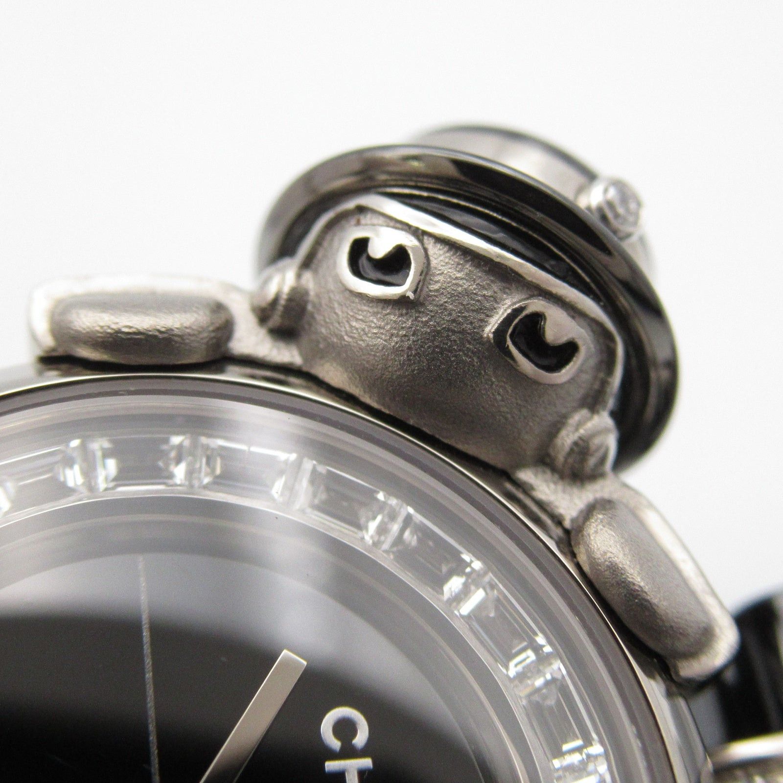 Chanel Chanel Mademoiselle J12/Xs Women Watch Quartz K18Wg (White Gold) Ceramic Black Size ONE SIZE - 14 Thumbnail