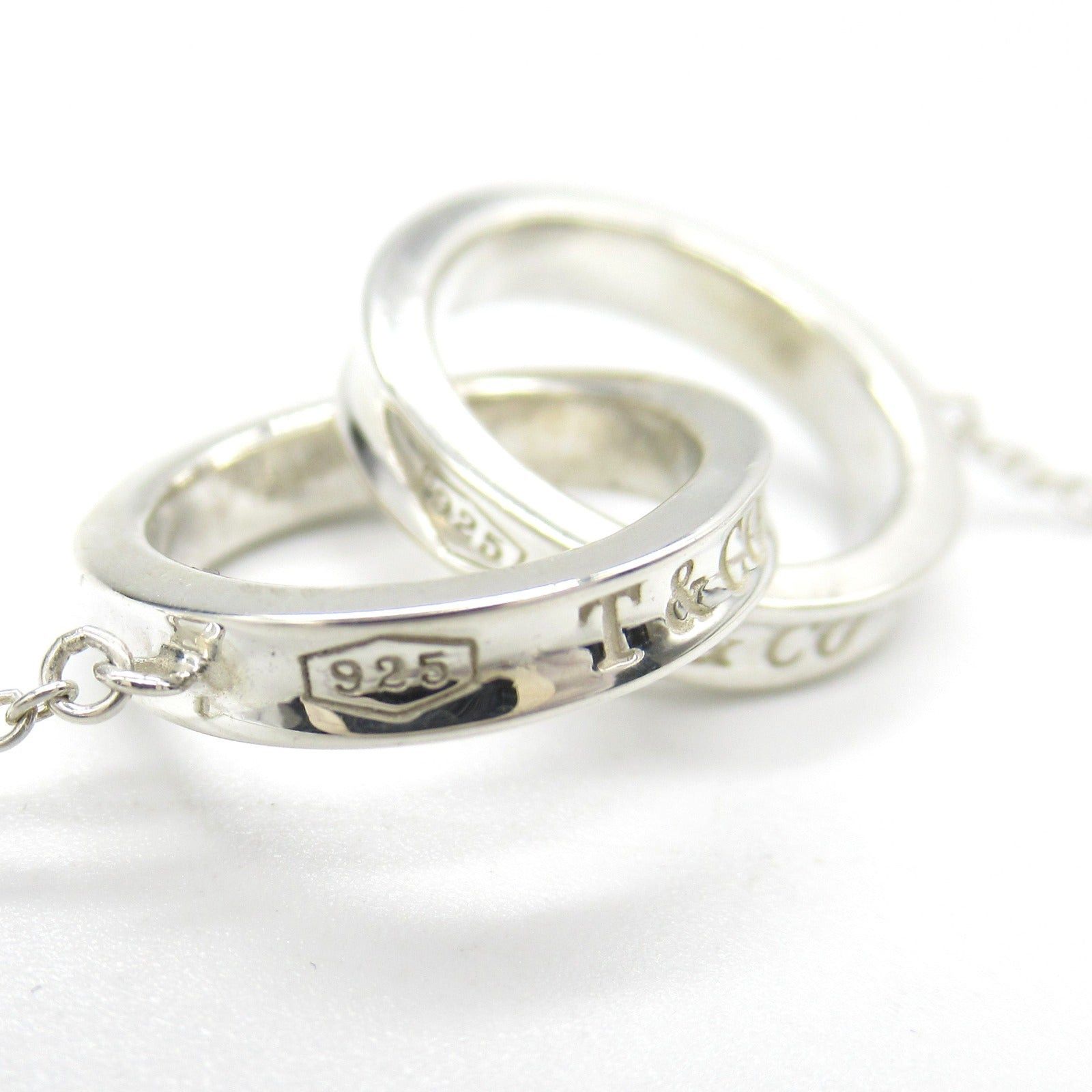 Tiffany & Co. Tiffany Co Interlocking Circle Necklace 925 Silver Size ONE SIZE - 5 Thumbnail