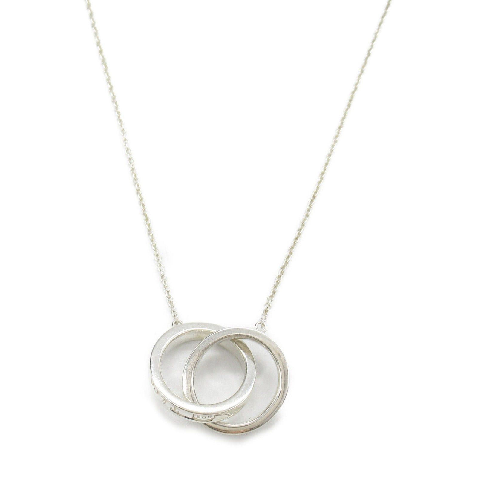 Tiffany & Co. Tiffany Co Interlocking Circle Necklace 925 Silver Size ONE SIZE - 2 Thumbnail