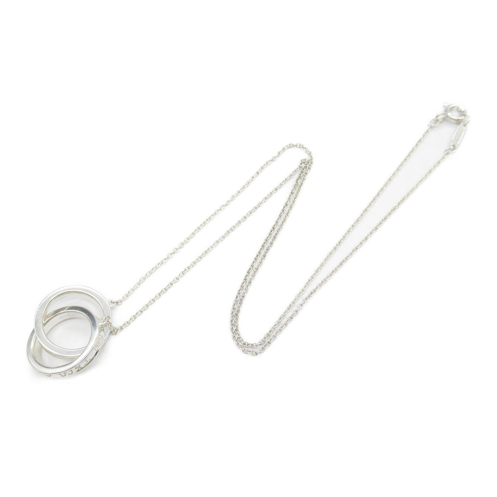 Tiffany & Co. Tiffany Co Interlocking Circle Necklace 925 Silver Size ONE SIZE - 3 Thumbnail