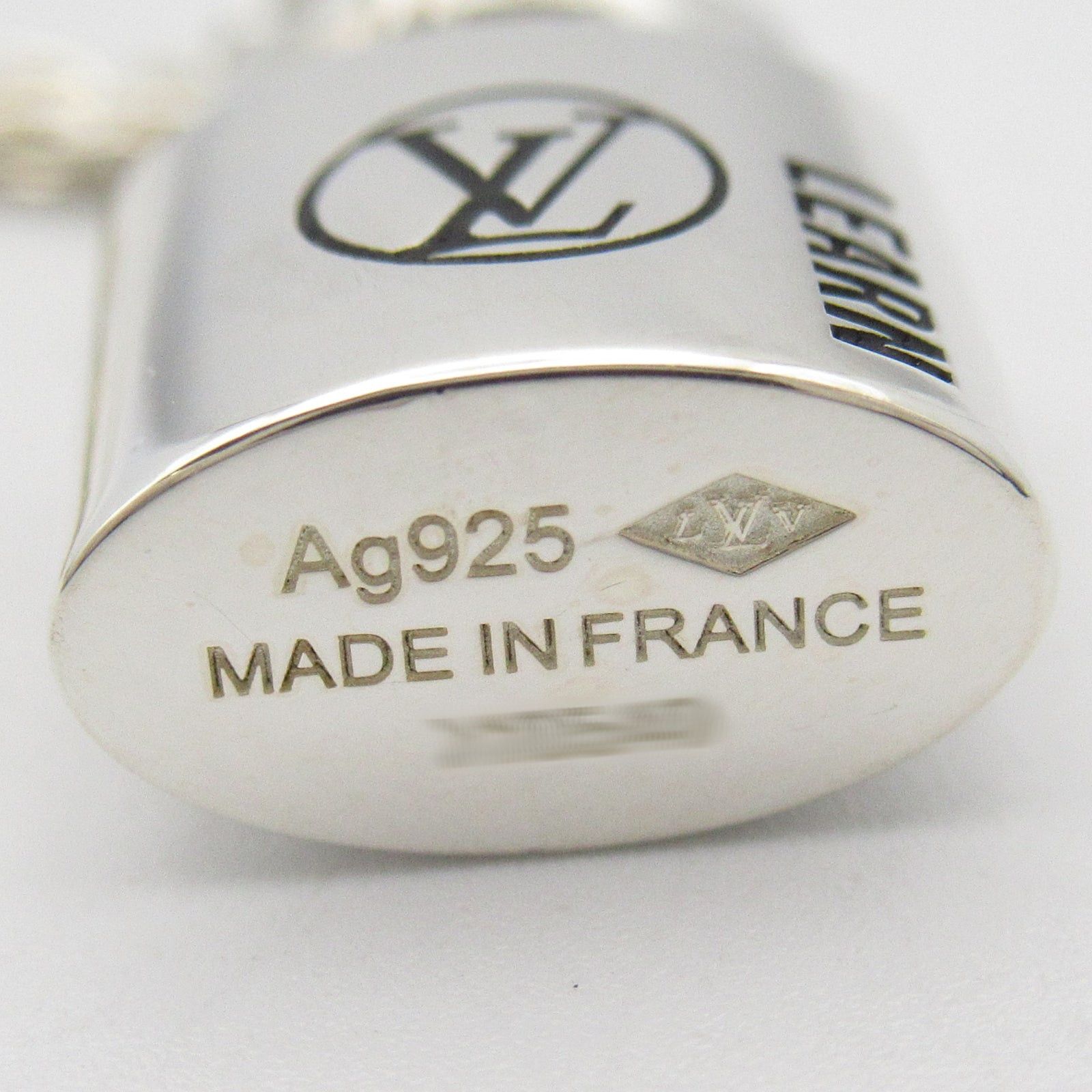 Louis Vuitton Louis Vuitton Lockit Learn Necklace 925 Silver Size ONE SIZE - 4 Thumbnail