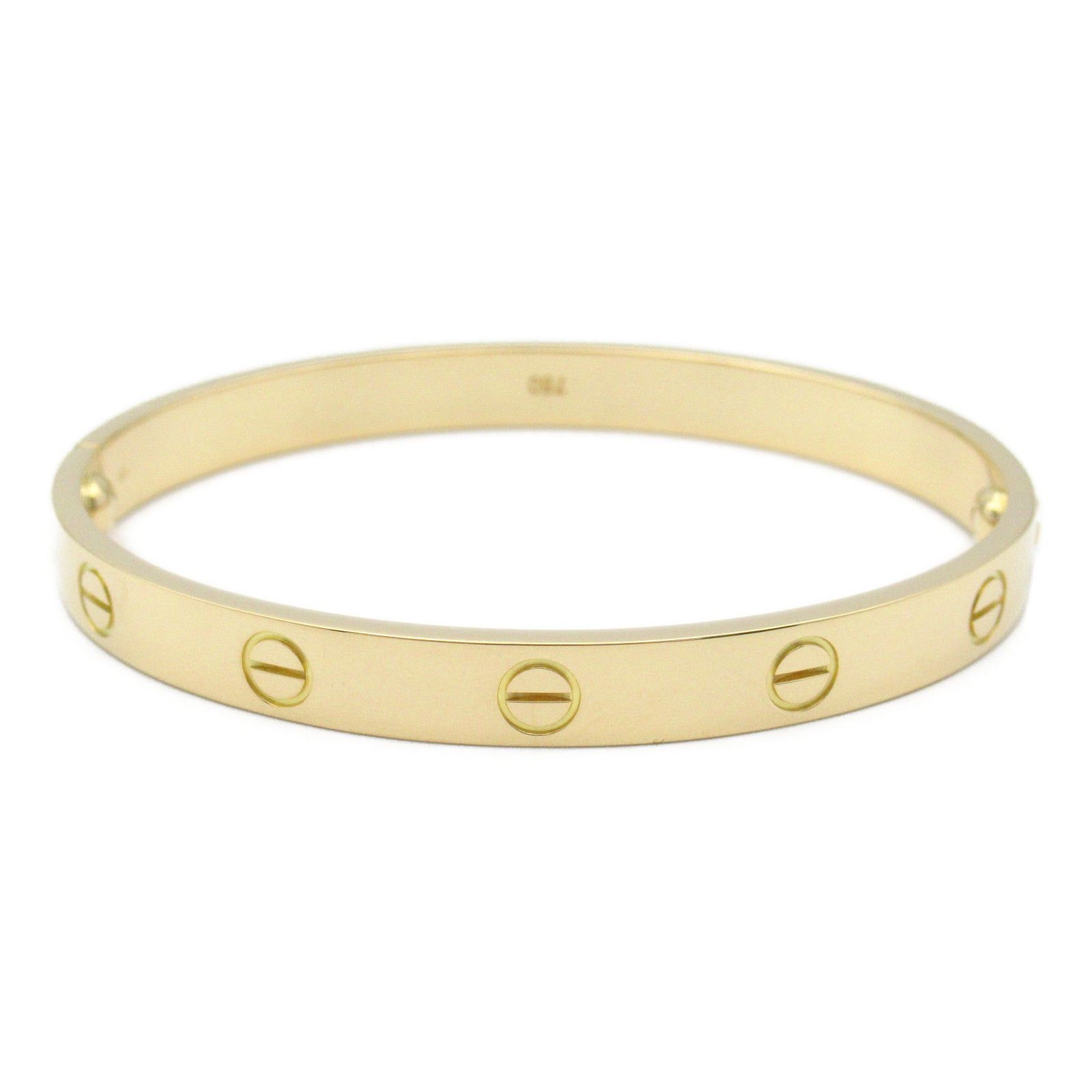 Cartier Cartier Love Breath Bracelet K18 (Yellow Gold) Gold Size ONE SIZE - 2 Thumbnail