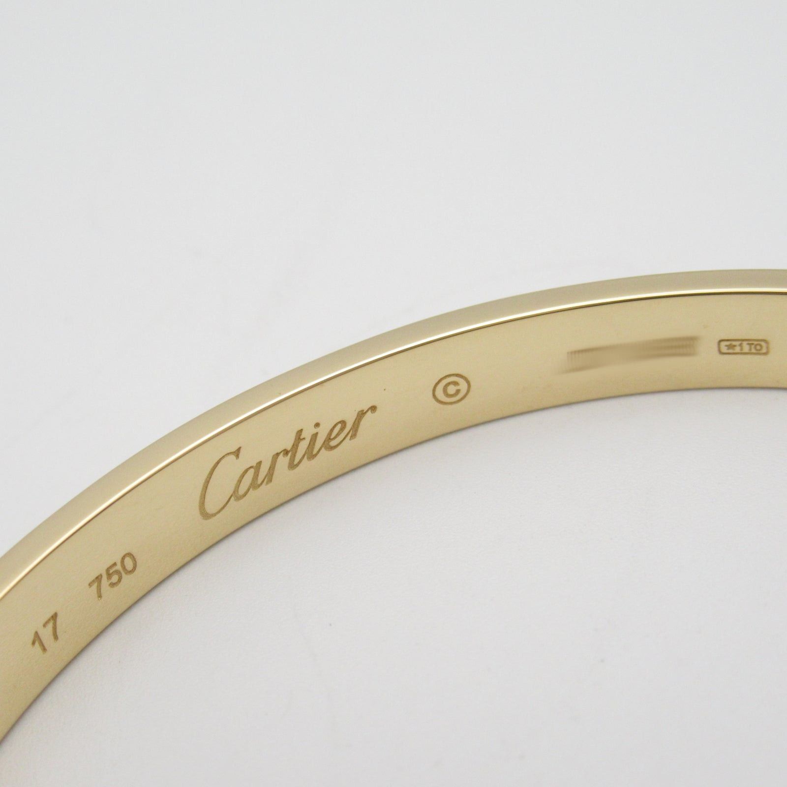 Cartier Cartier Love Breath Bracelet K18 (Yellow Gold) Gold Size ONE SIZE - 3 Thumbnail