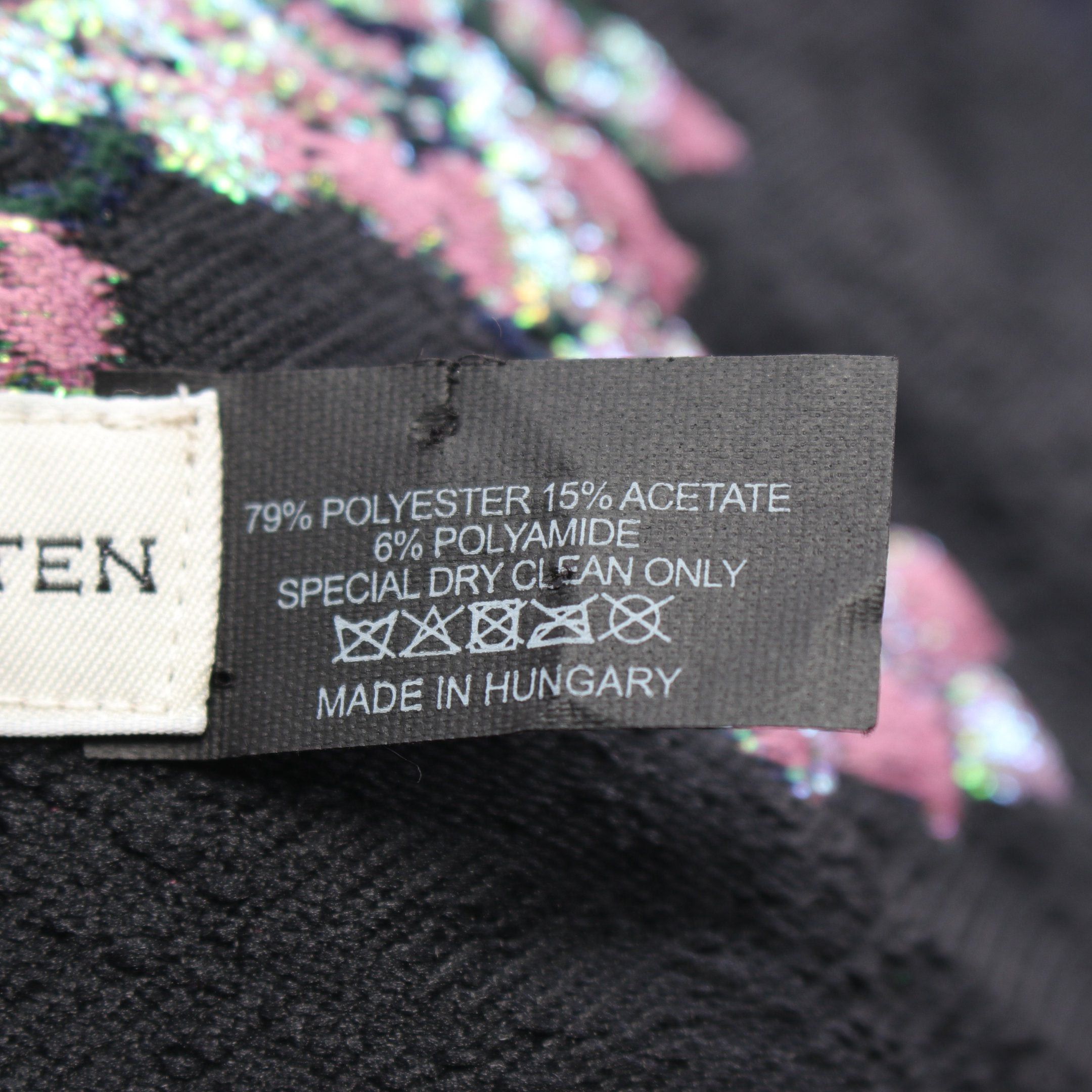 Dries Van Noten Dries Van Noten Scarf Fake Fur Black Pink Size ONE SIZE - 3 Thumbnail