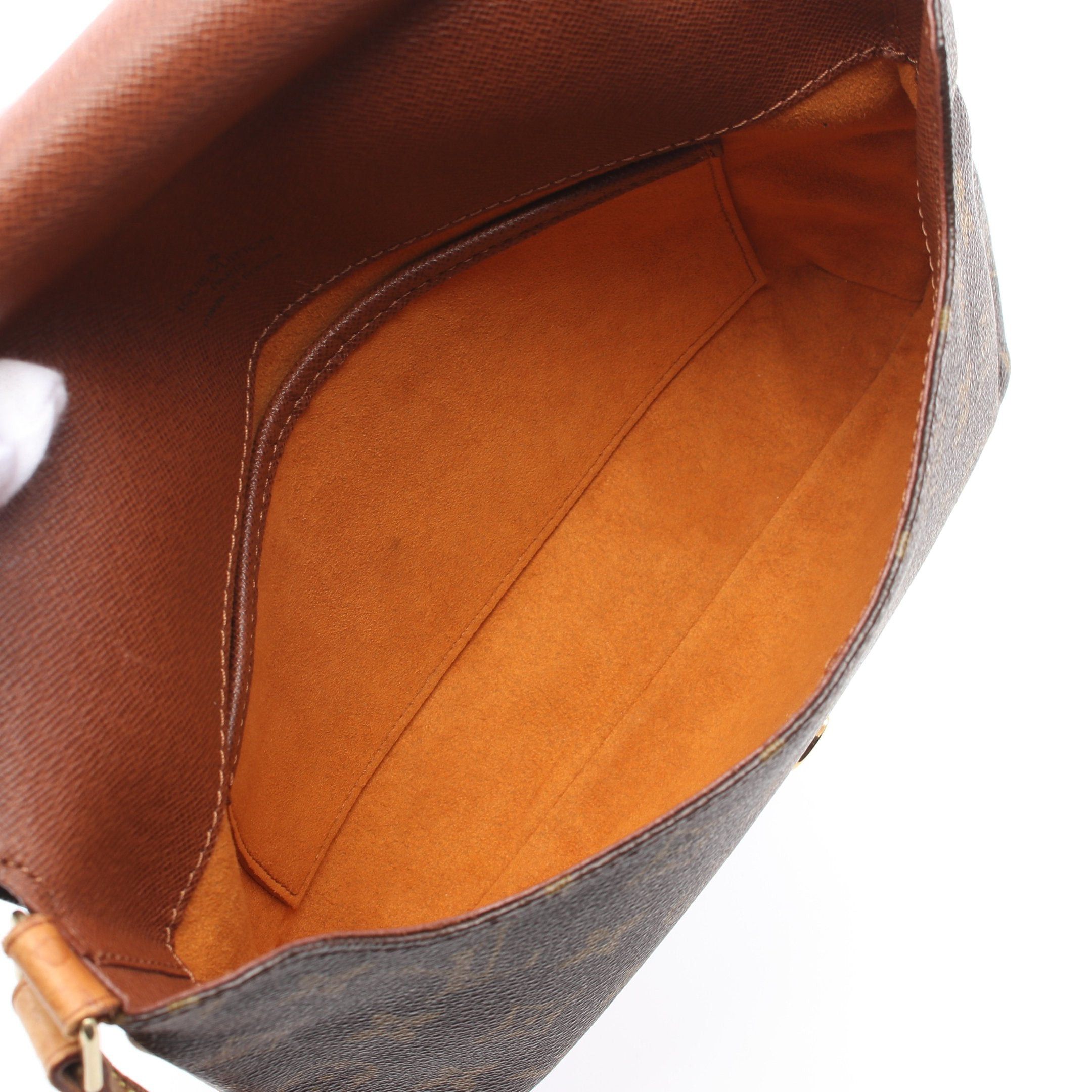 Louis Vuitton Louis Vuitton Musette Tango Short Strap Monogram Shoulder Bag Leather Brown Size ONE SIZE - 3 Thumbnail
