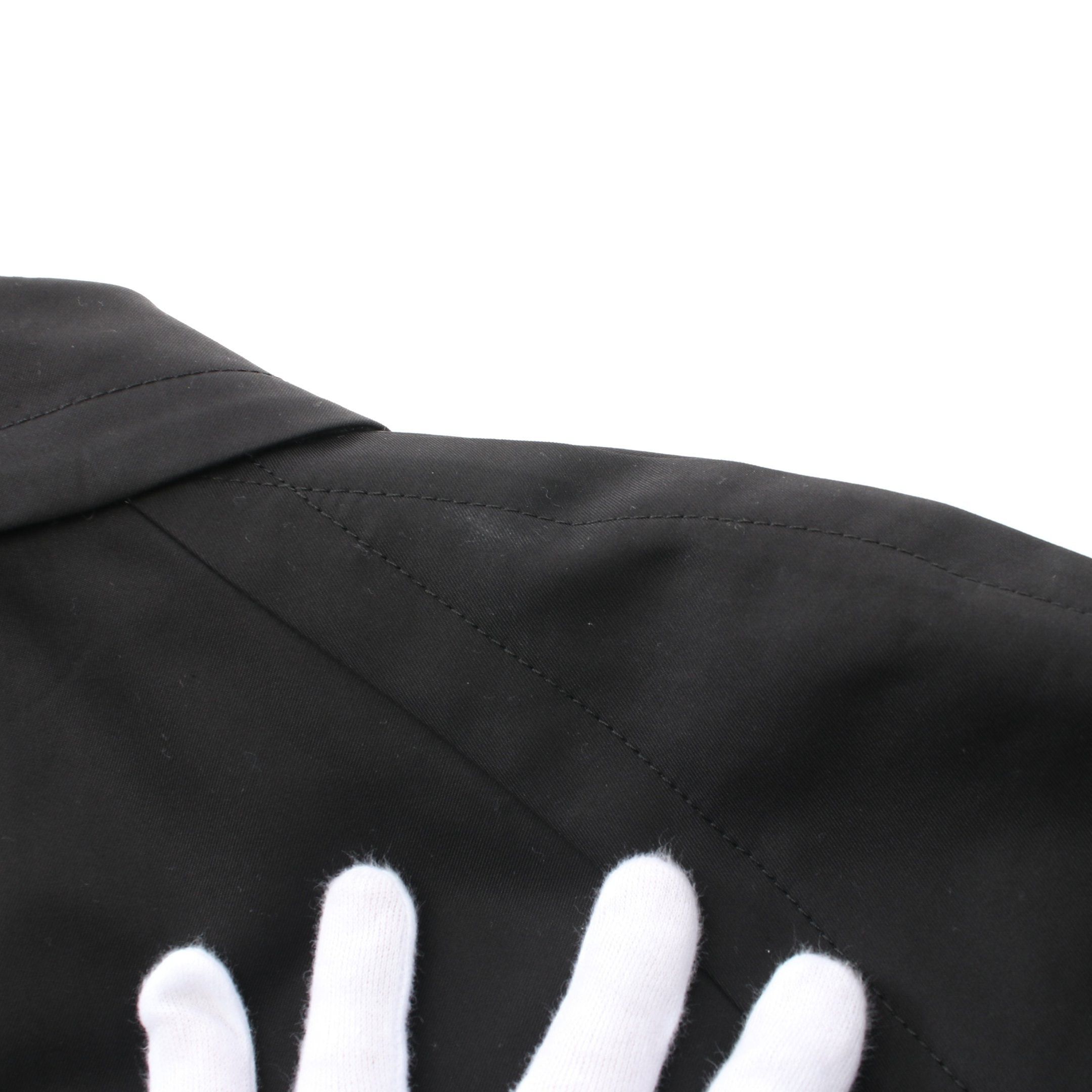 Sacai Sacai Twill Jacket Cotton Black Layered Size ONE SIZE - 6 Thumbnail
