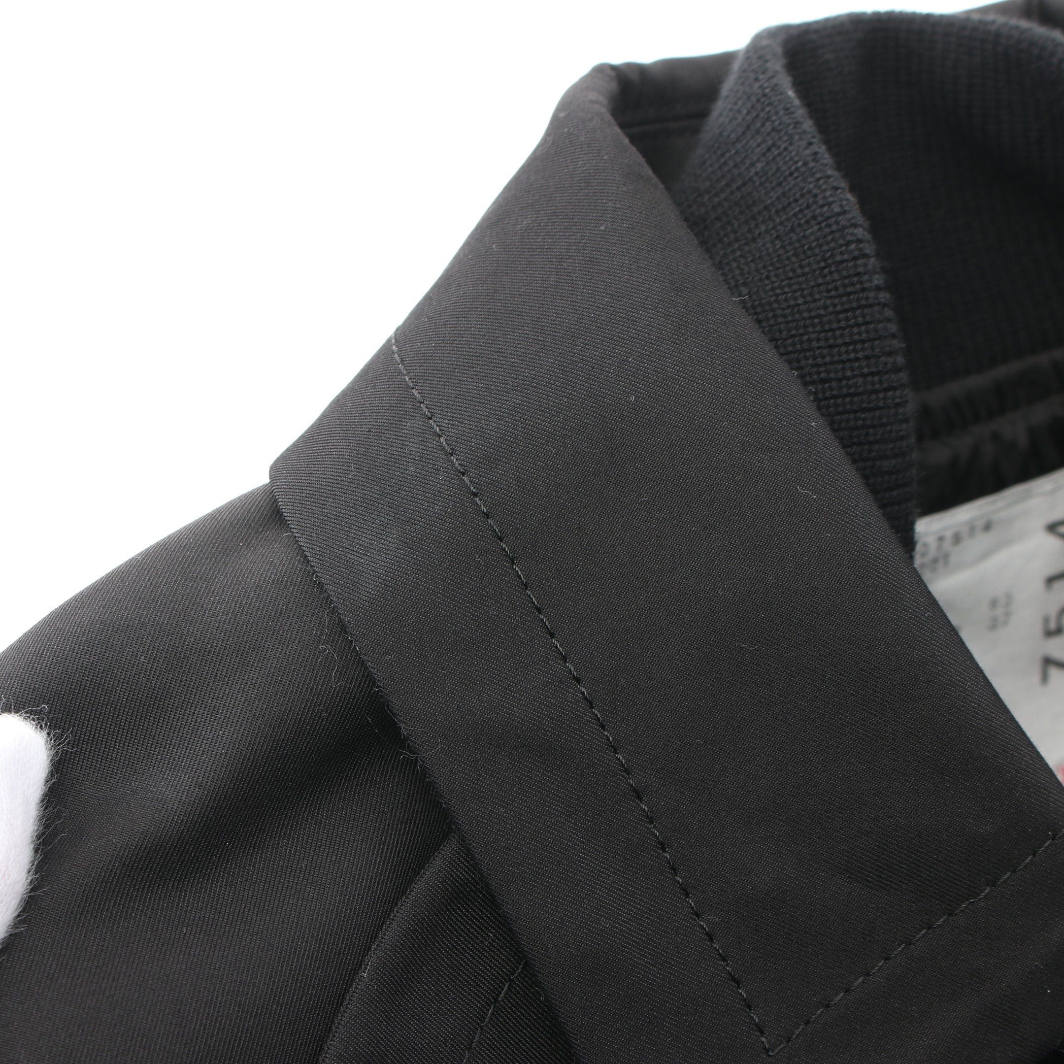 Sacai Sacai Twill Jacket Cotton Black Layered Size ONE SIZE - 5 Thumbnail