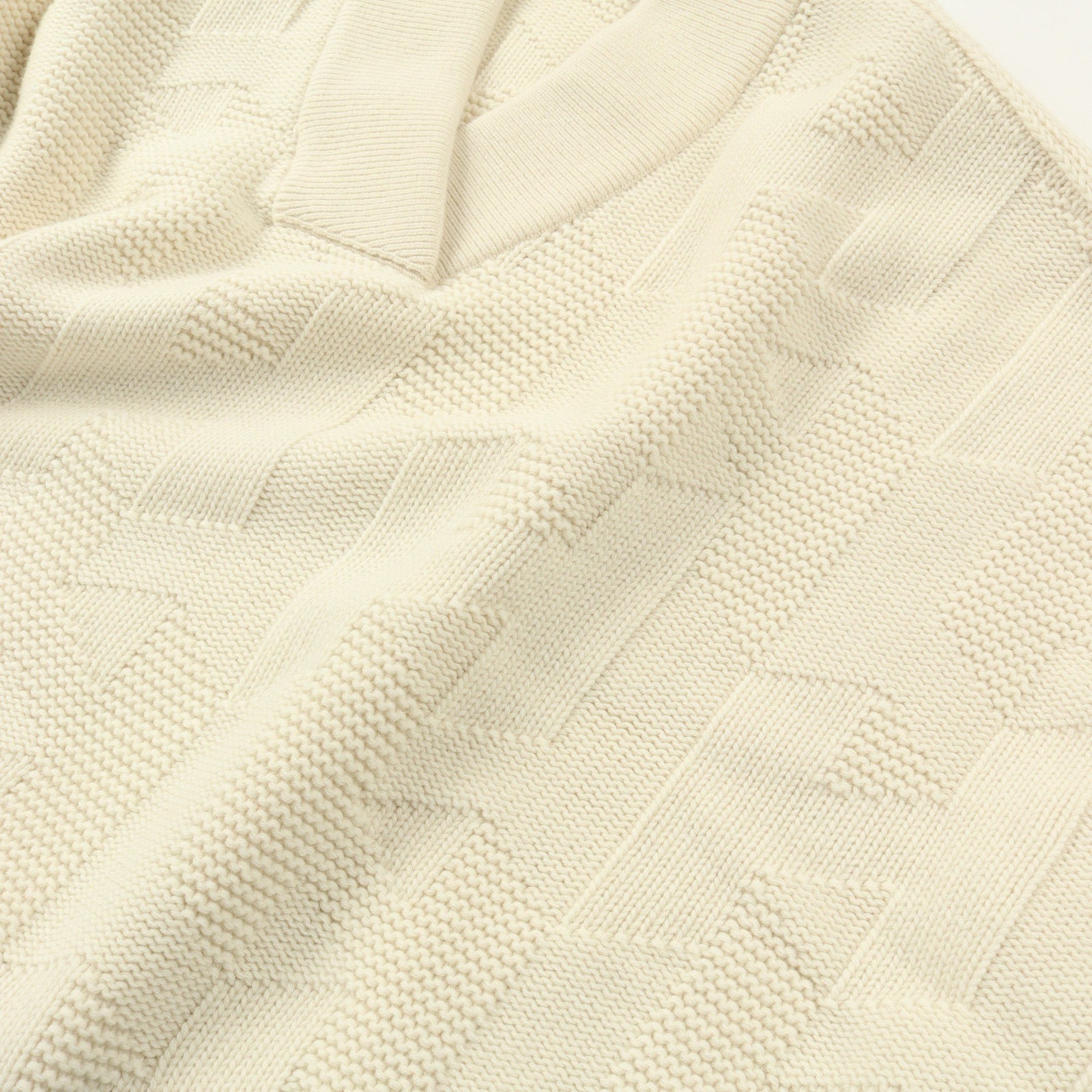 Hermes Hermes Poncho Wool Ivory 23Aw Size ONE SIZE - 8 Thumbnail