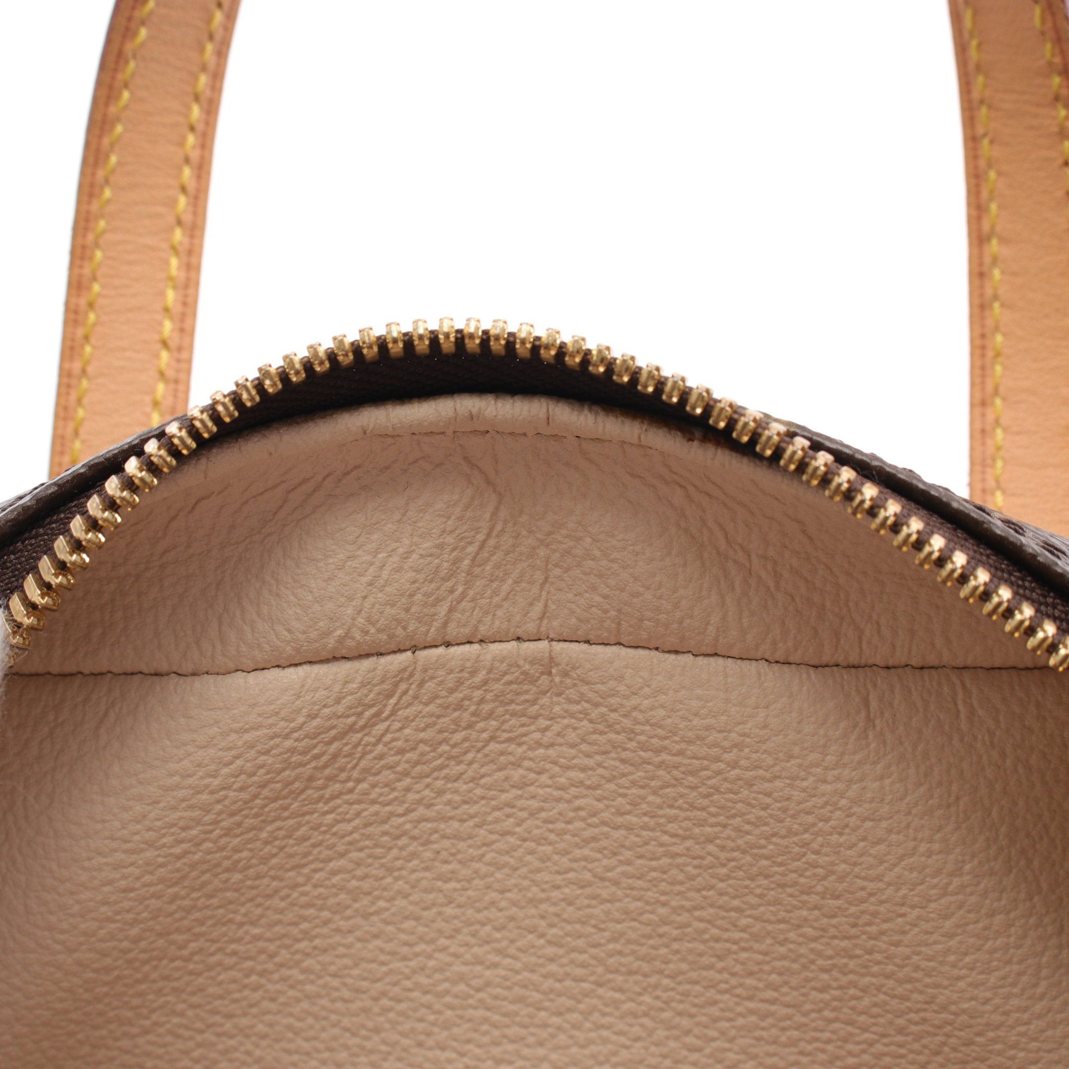 Louis Vuitton Louis Vuitton Spontini Monogram Handbag Leather Brown Size ONE SIZE - 8 Thumbnail