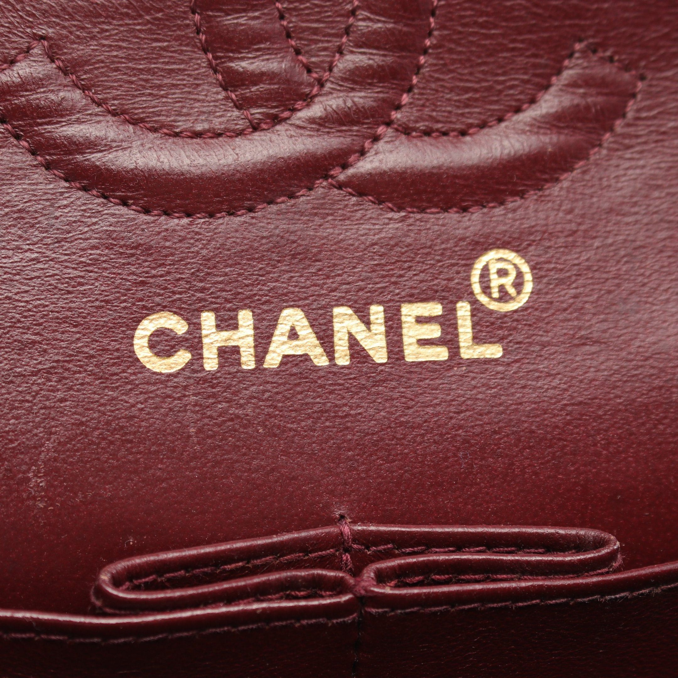 Chanel Chanel Matelasse Double Flap Chain Shoulder Bag Lambskin Black Gold Hardware Size ONE SIZE - 4 Thumbnail
