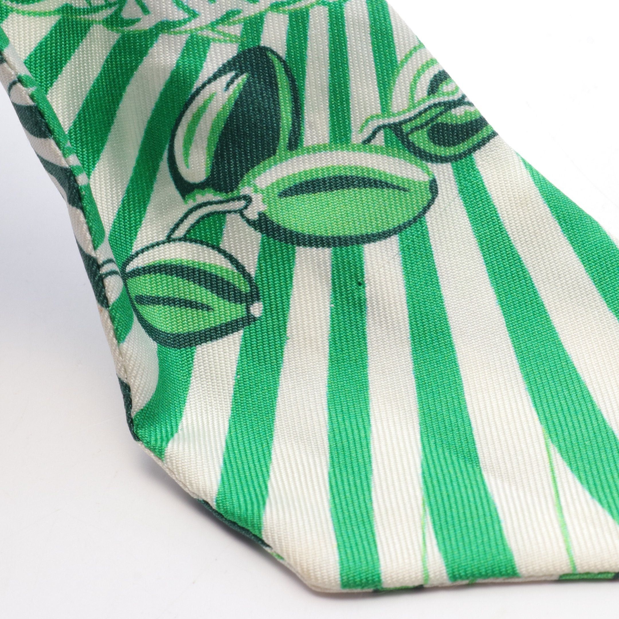 Hermes Hermes Twilly Mythiques Phoenix Scarf Silk Red Green Multicolor Size ONE SIZE - 6 Thumbnail