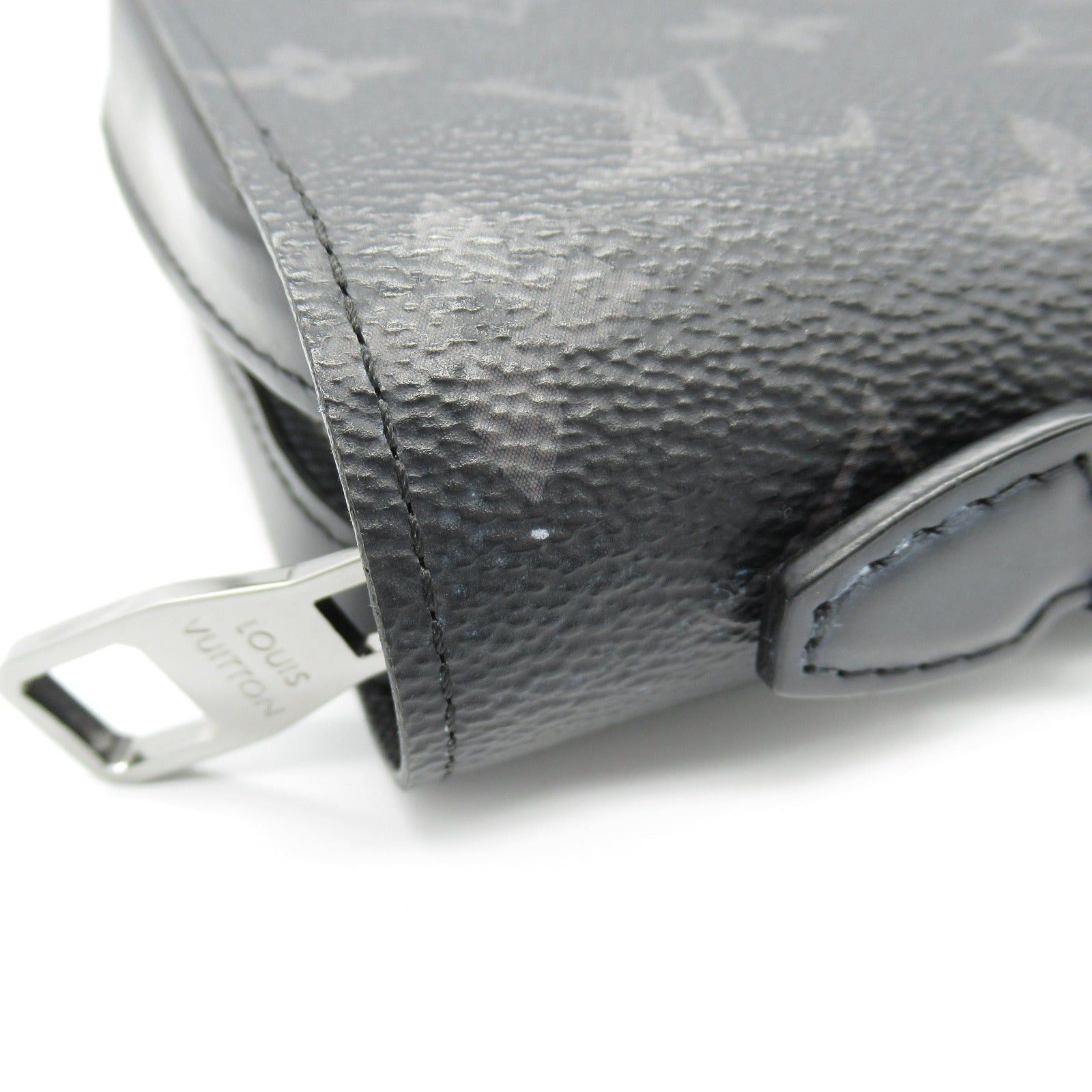 Louis Vuitton Louis Vuitton Zippy Xl Round Long Wallet Zipper Coated Canvas Monogram Eclipse Black Size ONE SIZE - 10 Thumbnail